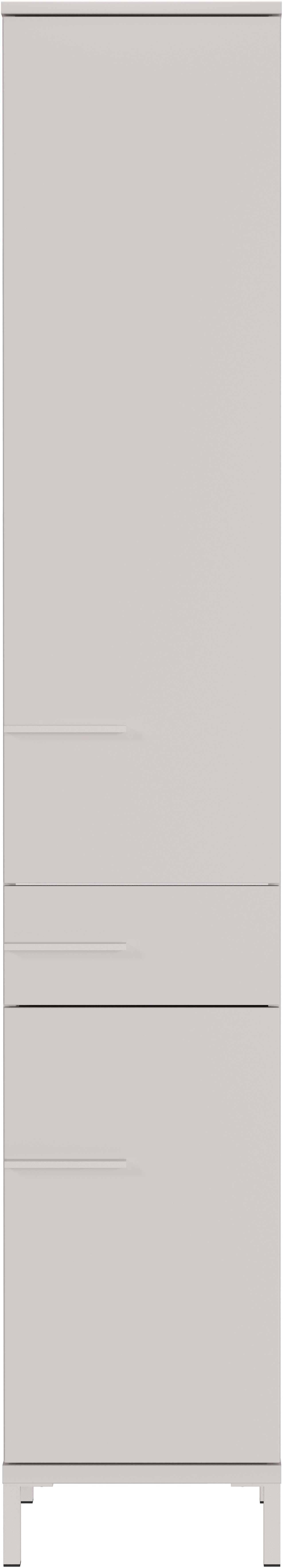 GERMANIA Hochschrank "Hochschrank" 1 Stk. tlg. Hochschrank mit wechselbarem Türanschlag in Kaschmir
