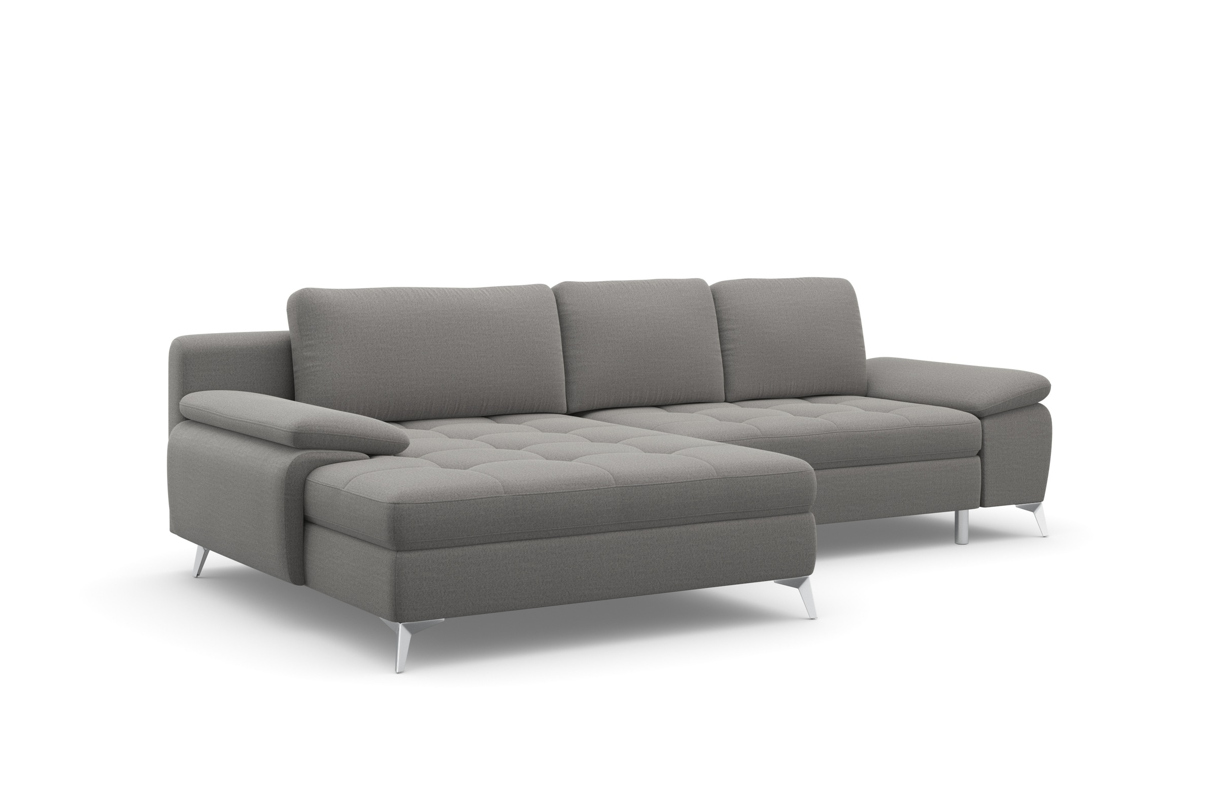 Thumbnail - sit&more Ecksofa "Latigo L-Form", mit Mega-Recamiere, wahlweise mit Bettfunktion und Bettkasten