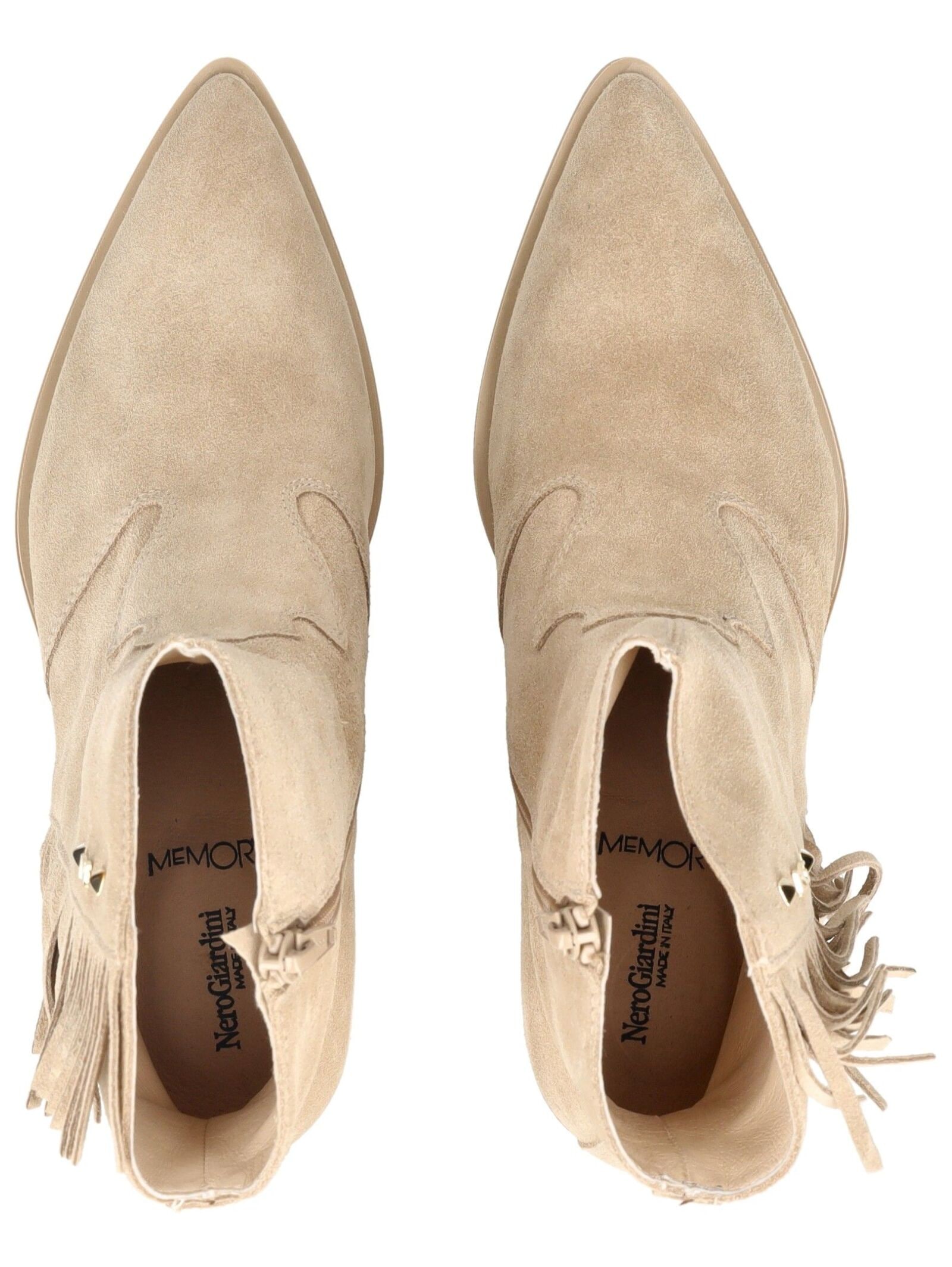 Nero Giardini Bikerboots »Nero Giardini Stiefelette Veloursleder«