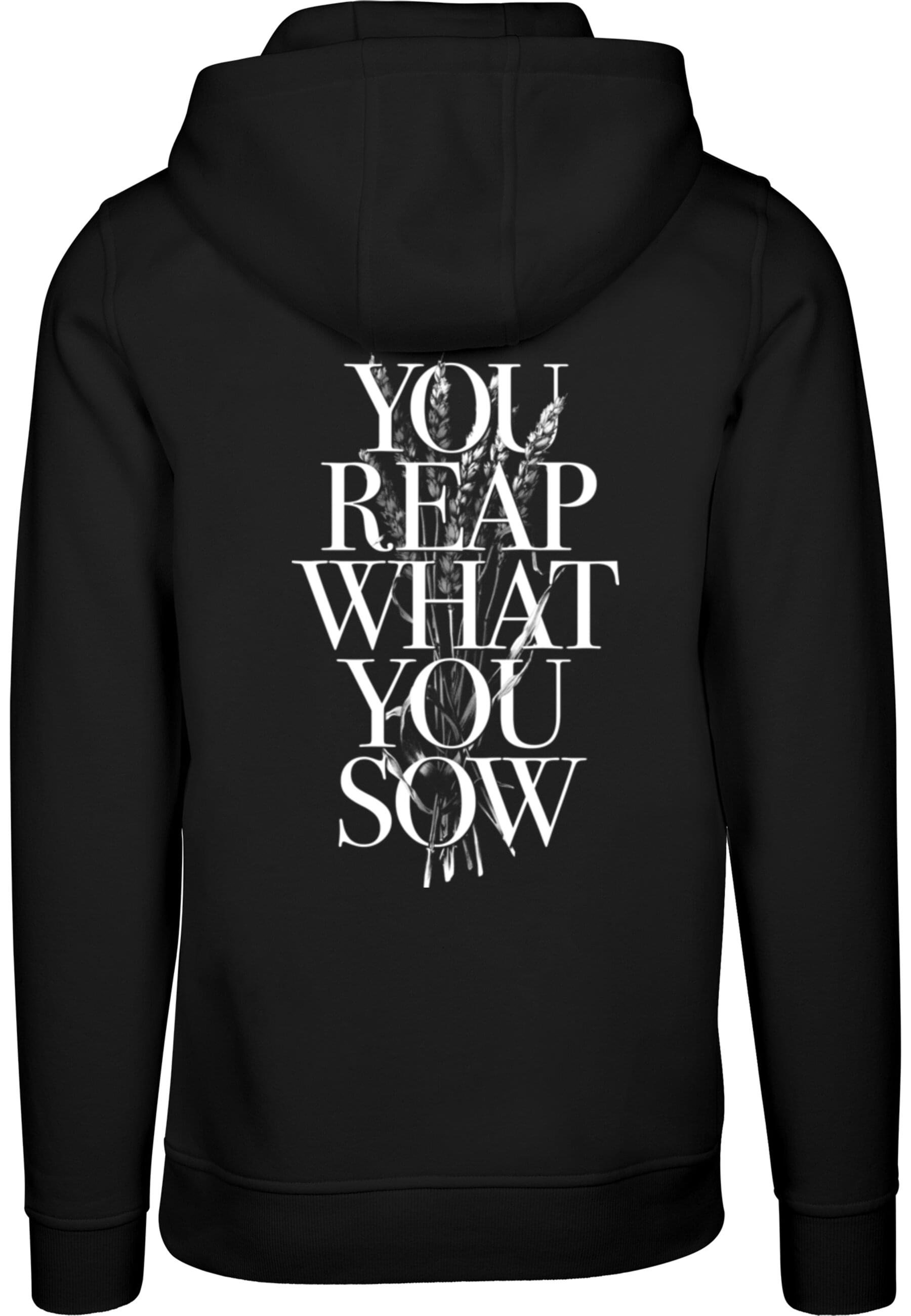 MisterTee Kapuzensweatshirt »MisterTee Reap What You Sow Hoddy«, (1 tlg.)