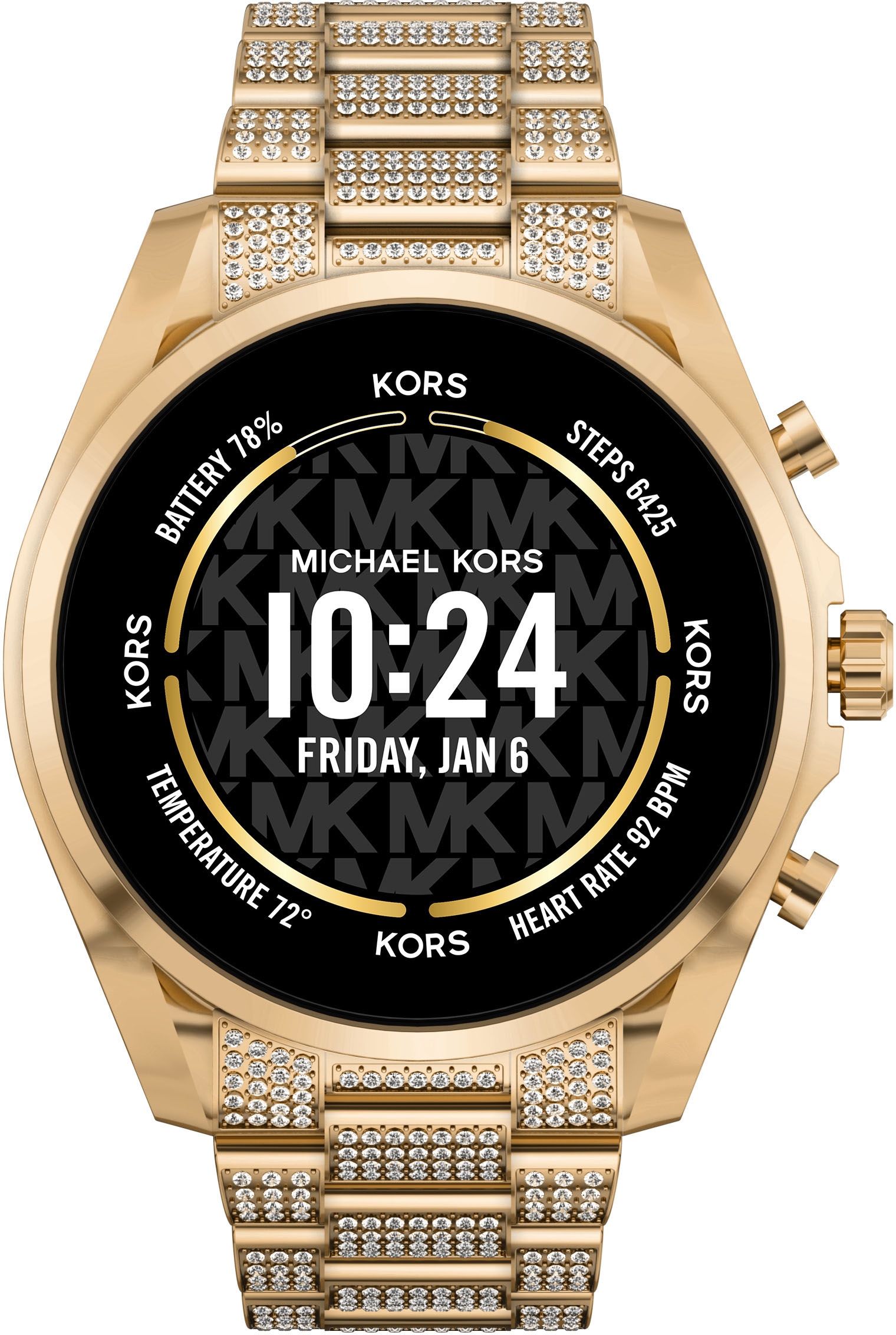 MICHAEL KORS ACCESS Smartwatch »BRADSHAW (GEN 6), MKT5136«, (Wear OS by Google)