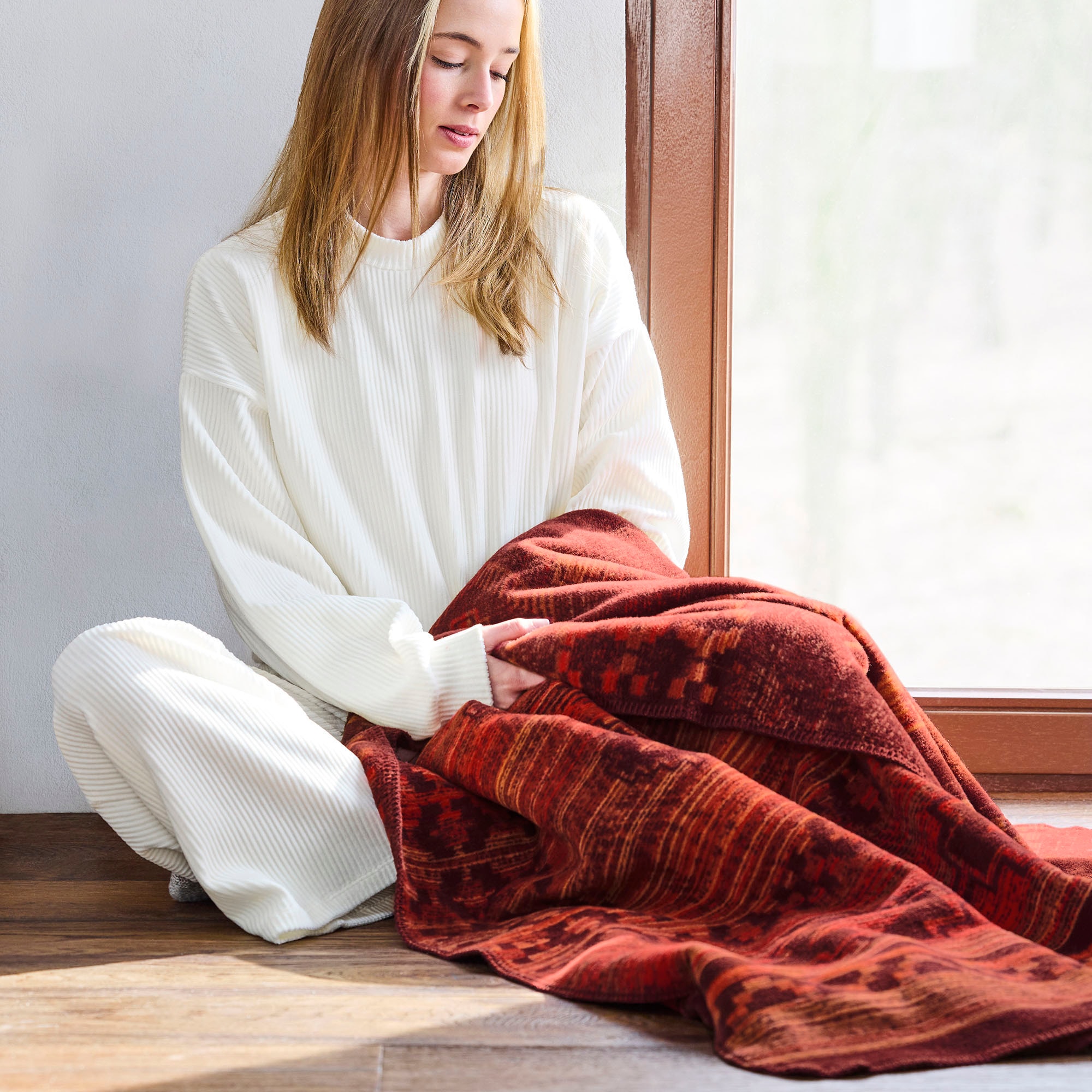 Gaya«, BAUR kaufen IBENA »Jacquard Muster orientalischem Decke | Wohndecke mit