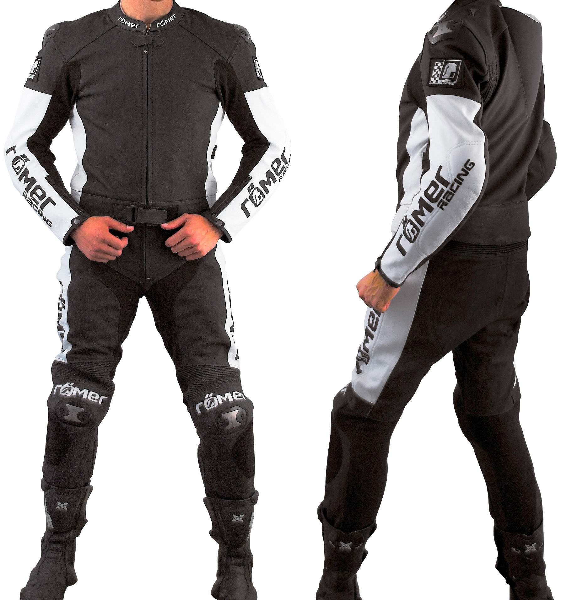 roleff Motorradkombi "Hockenheim Black Edition" 2 Stk.