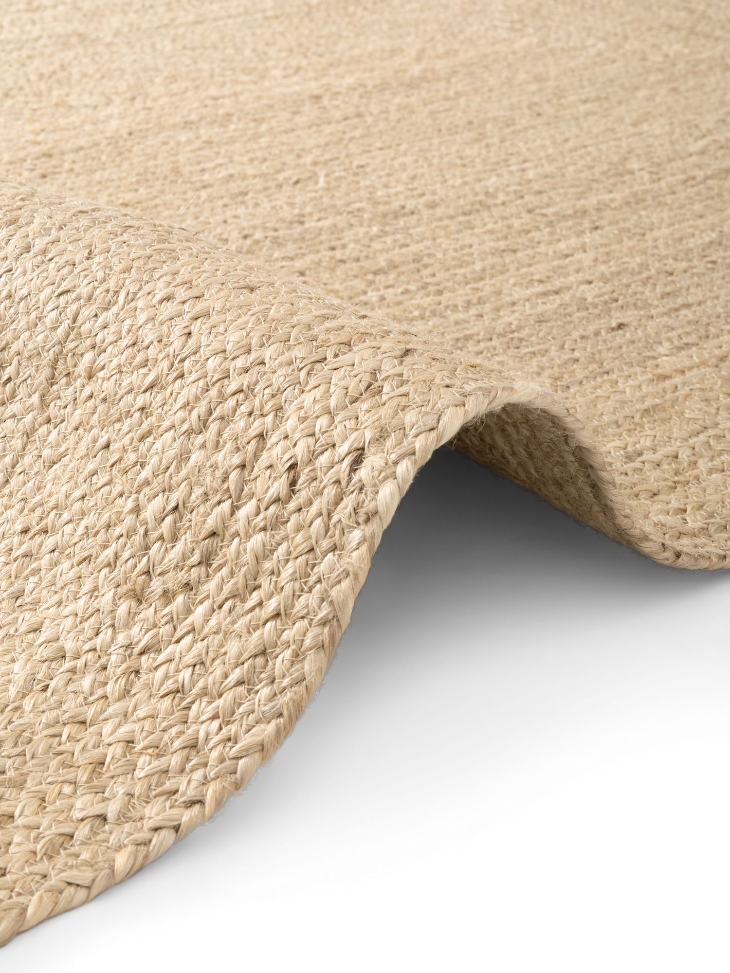 HANSE Home Teppich »Sharmila Juteteppich«, rechteckig, 9 mm Höhe, 100% Jutefaser, Natur, Wohnzimmer, Esszimmer, Flur, Boho, Skandi