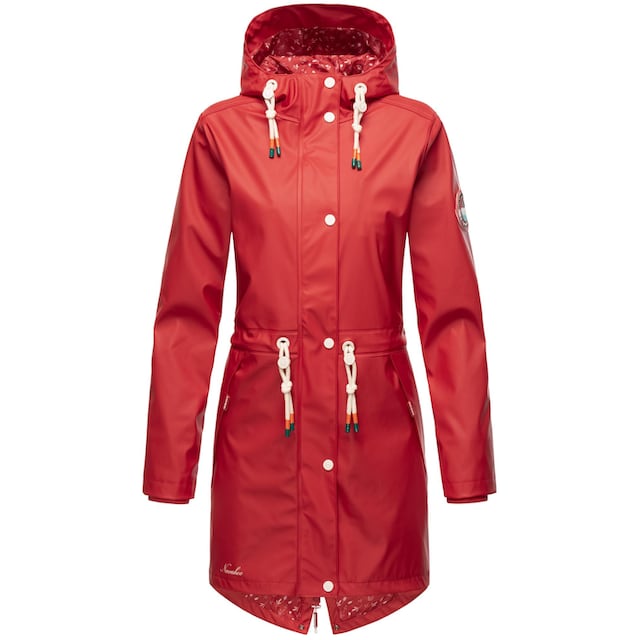 Navahoo Regenjacke »Tropical Stormoo«, mit Kapuze, modischer Damen Outdoor  Regenmantel für kaufen | BAUR