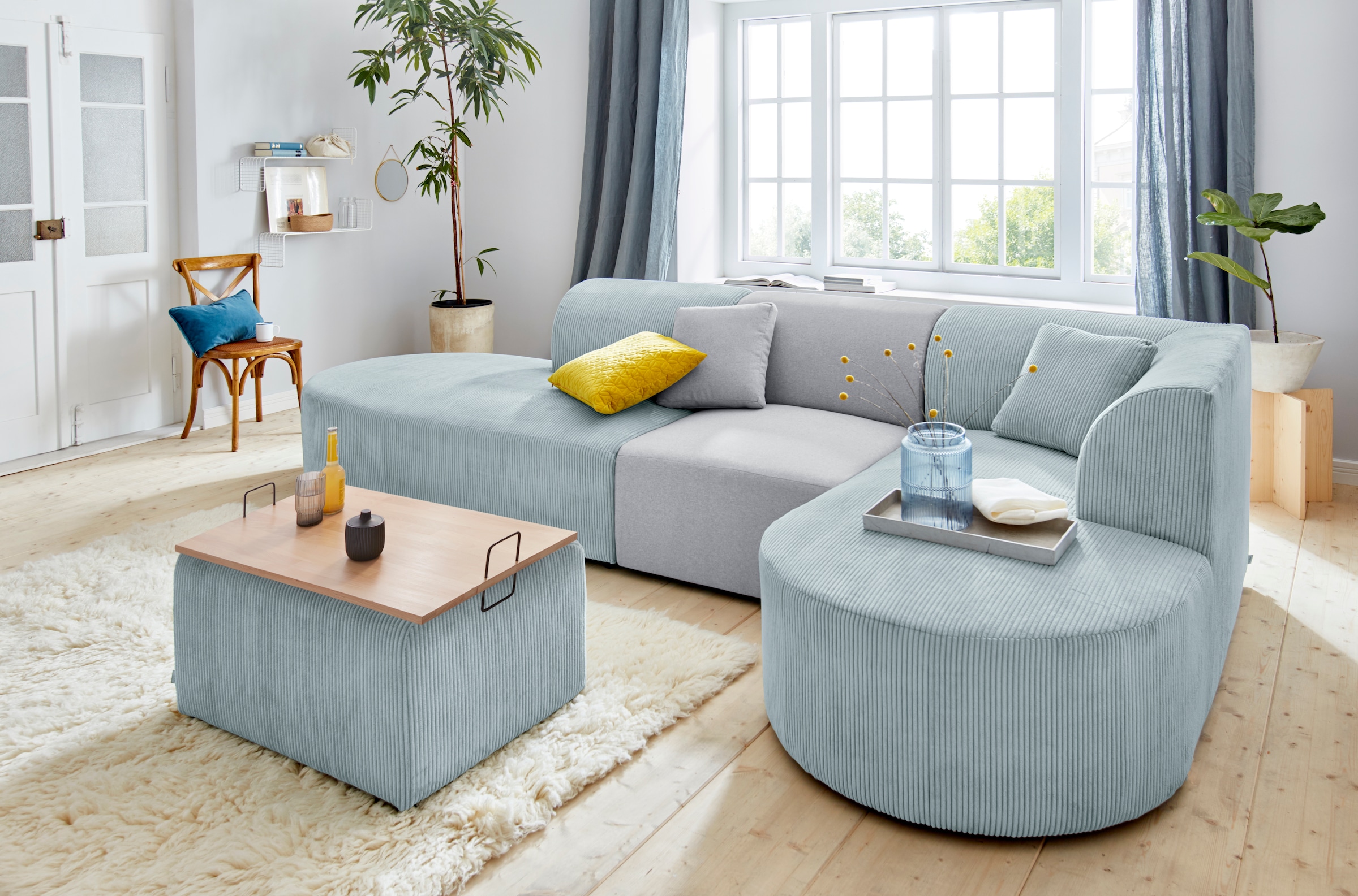 OTTO home Sofa-Eckelement "Alesund" als Einzelelement oder Modulteil günstig online kaufen