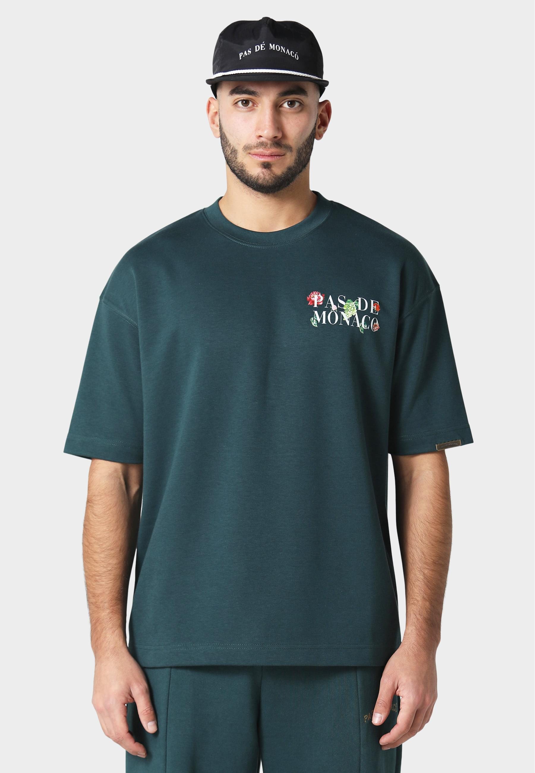 Pas De Monaco T-Shirt »Pas De Monaco FLORALE T-SHIRT«, (1 tlg.)
