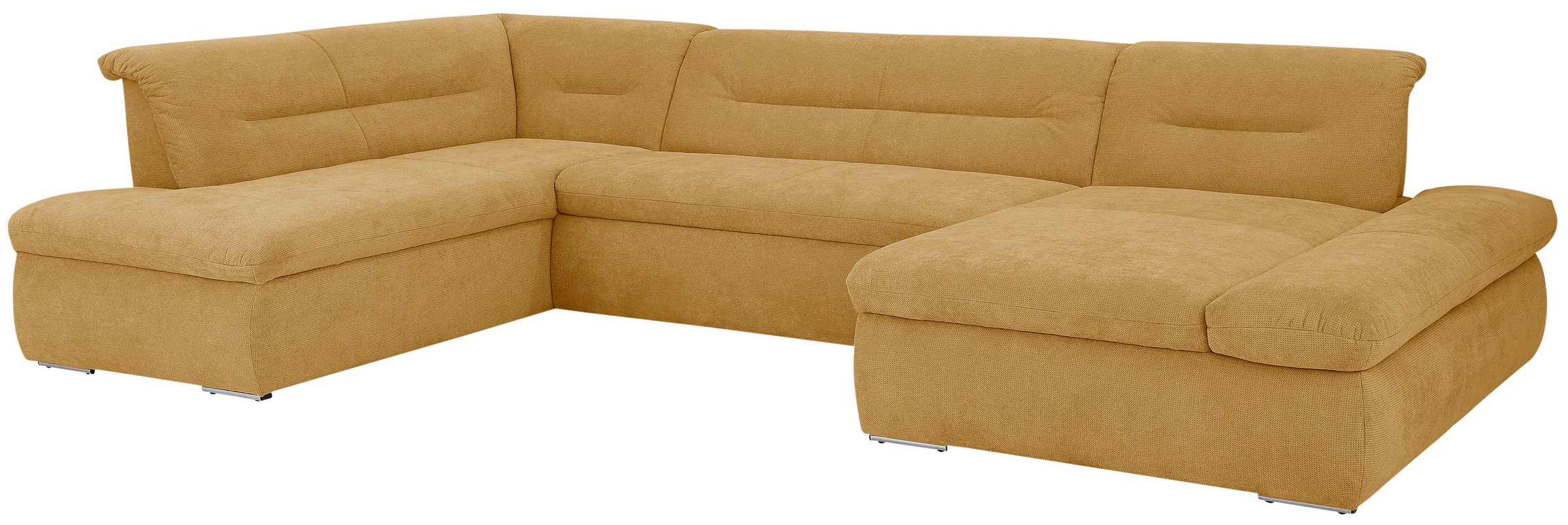 Home affaire Wohnlandschaft "Avesa U-Form" Wahlweise mit Armteilverstellung günstig online kaufen