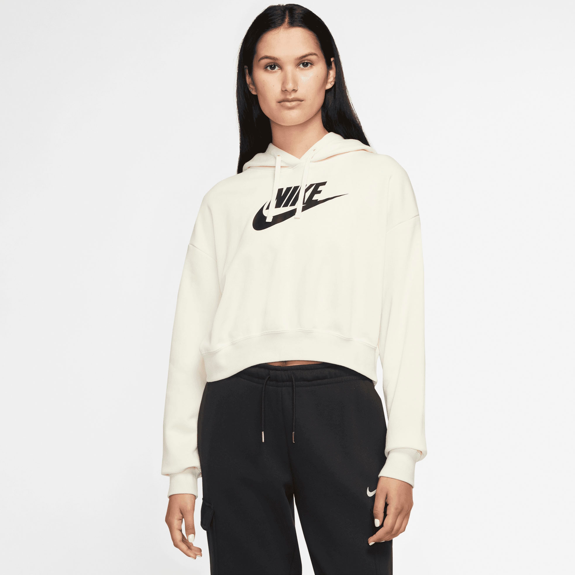 Nike Sportswear Kapuzensweatshirt "Club Fleece Womens Cropped Hoodie"