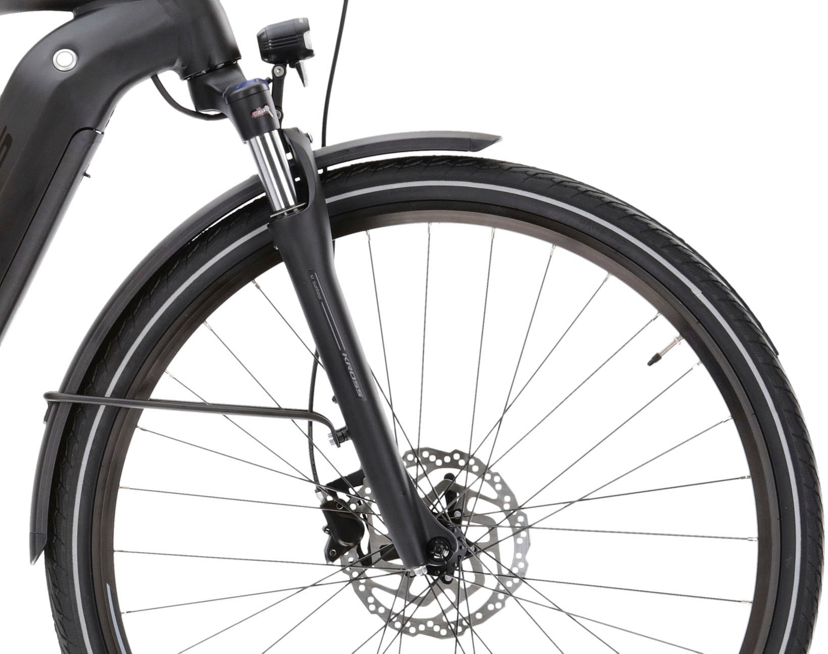 Kross E-Bike »E-Trekkingrad Trans Hybrid 4.0 28 Zoll schwarz«, 9 Gang, Shimano, Acera T3000, Mittelmotor 250 W
