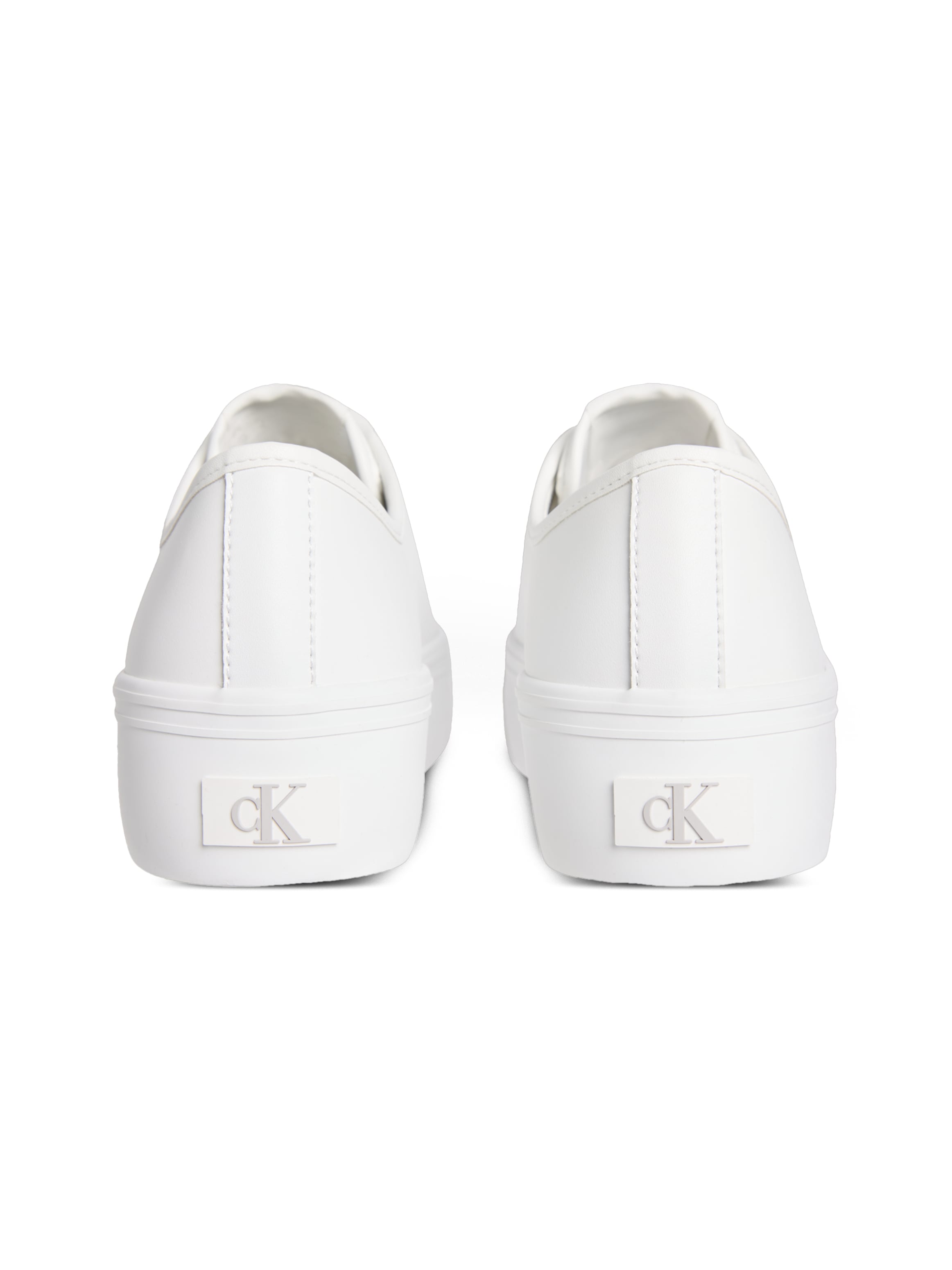 Calvin Klein Jeans Plateausneaker »VULC FLATFORM LTH«, Schnürschuh, Halbschuh, Freizeitsneaker in schlichter Optik