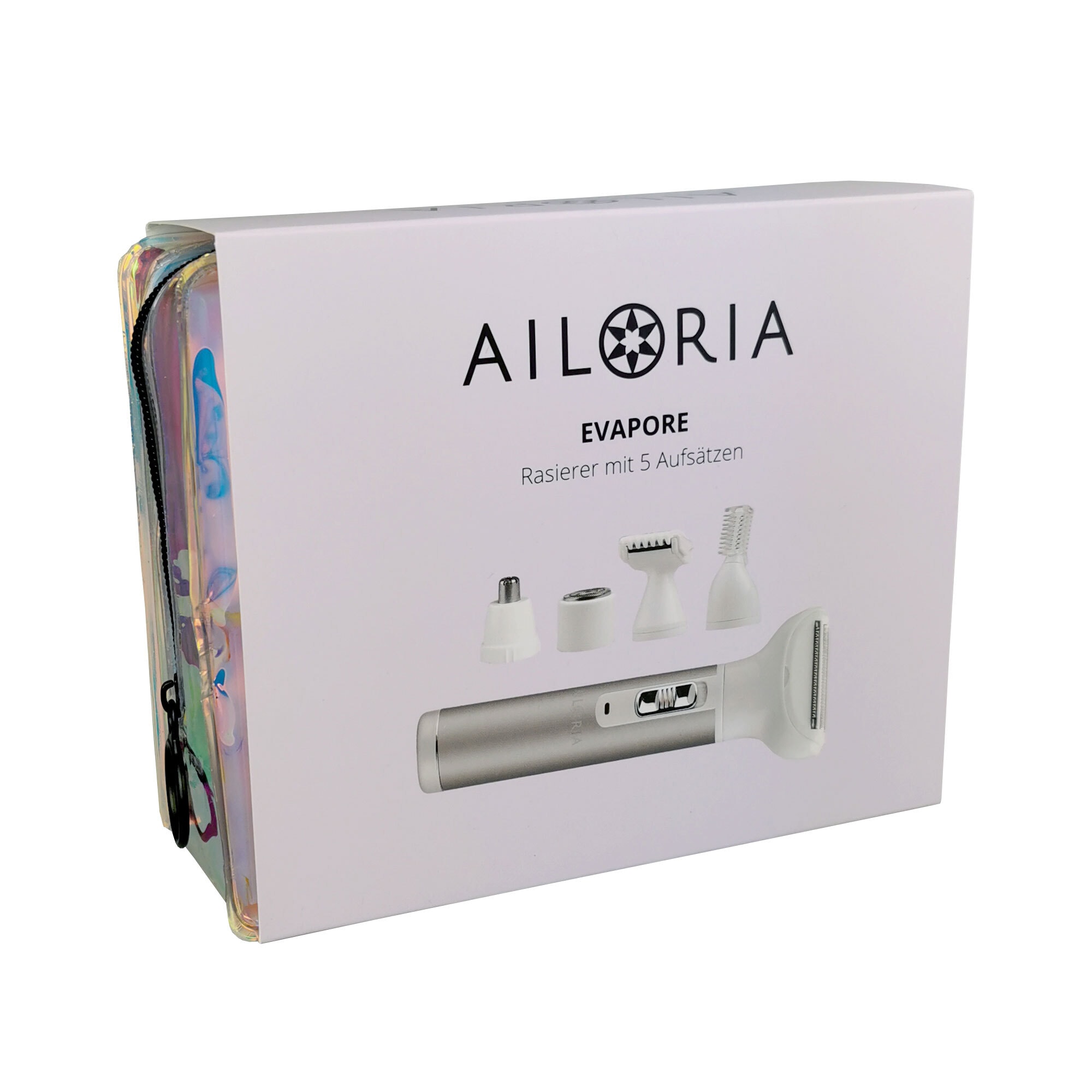 AILORIA Elektrorasierer »Rasierer mit verschiedenen Aufsätzen USB EVAPORE SET«