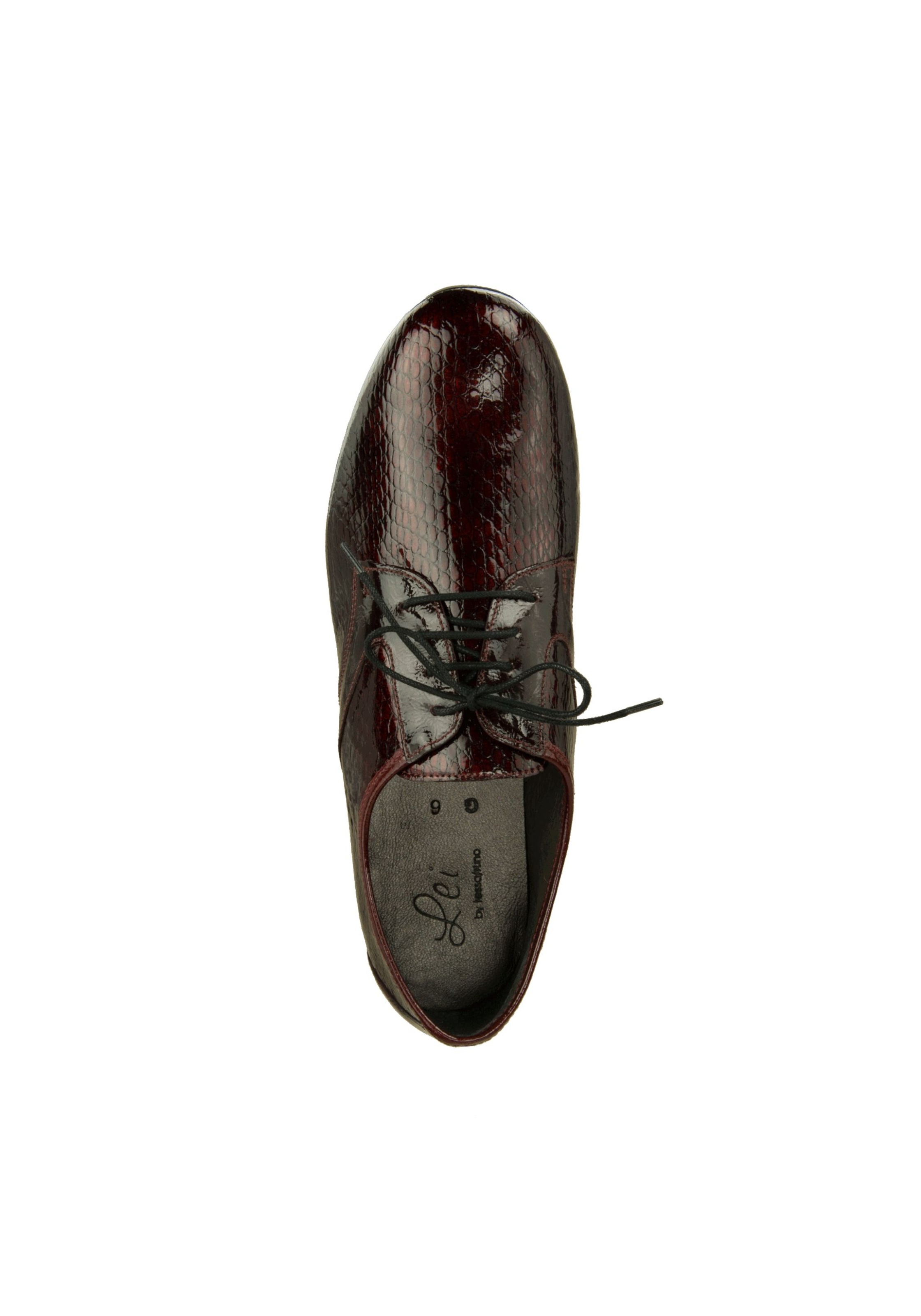 Lei by tessamino Schnürschuh »Fiorella«, in Lack-Optik