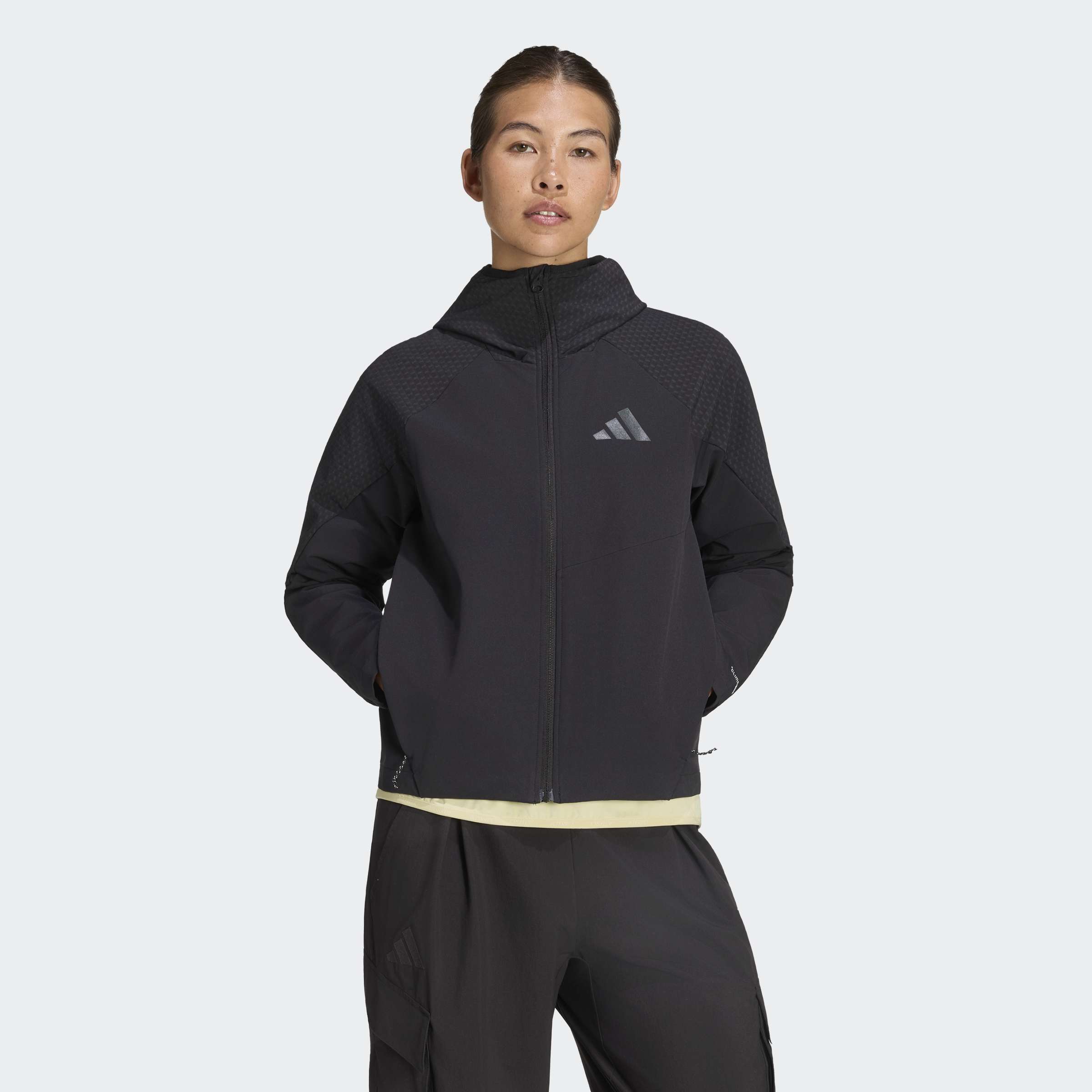 adidas TERREX Outdoorjacke "MULTI CLIMAWARM SOFTSHELL T" für Wandern, mit Reißverschluss, climawarm Technologie