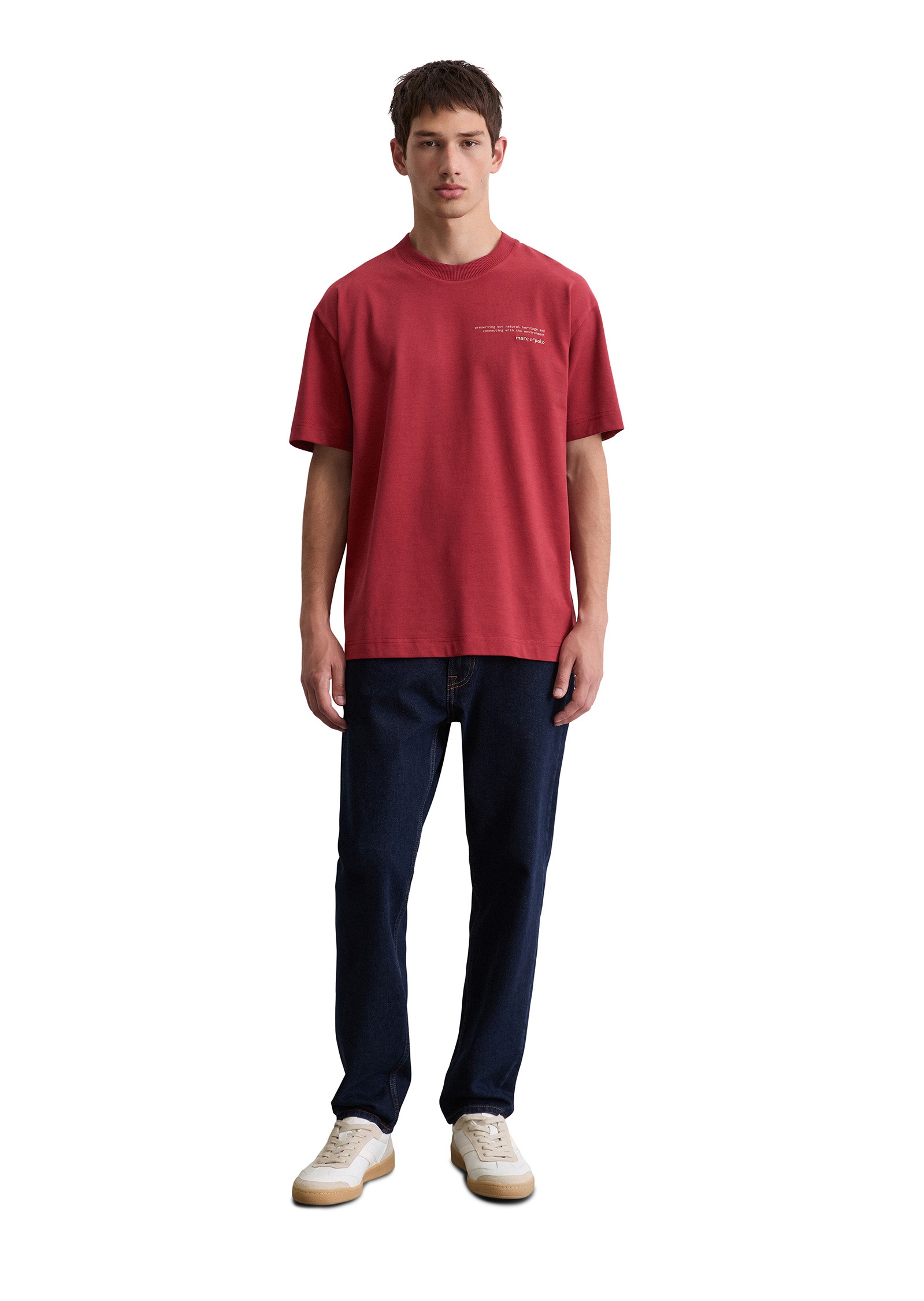 Marc O'Polo T-Shirt »mit großem Rückenprint«