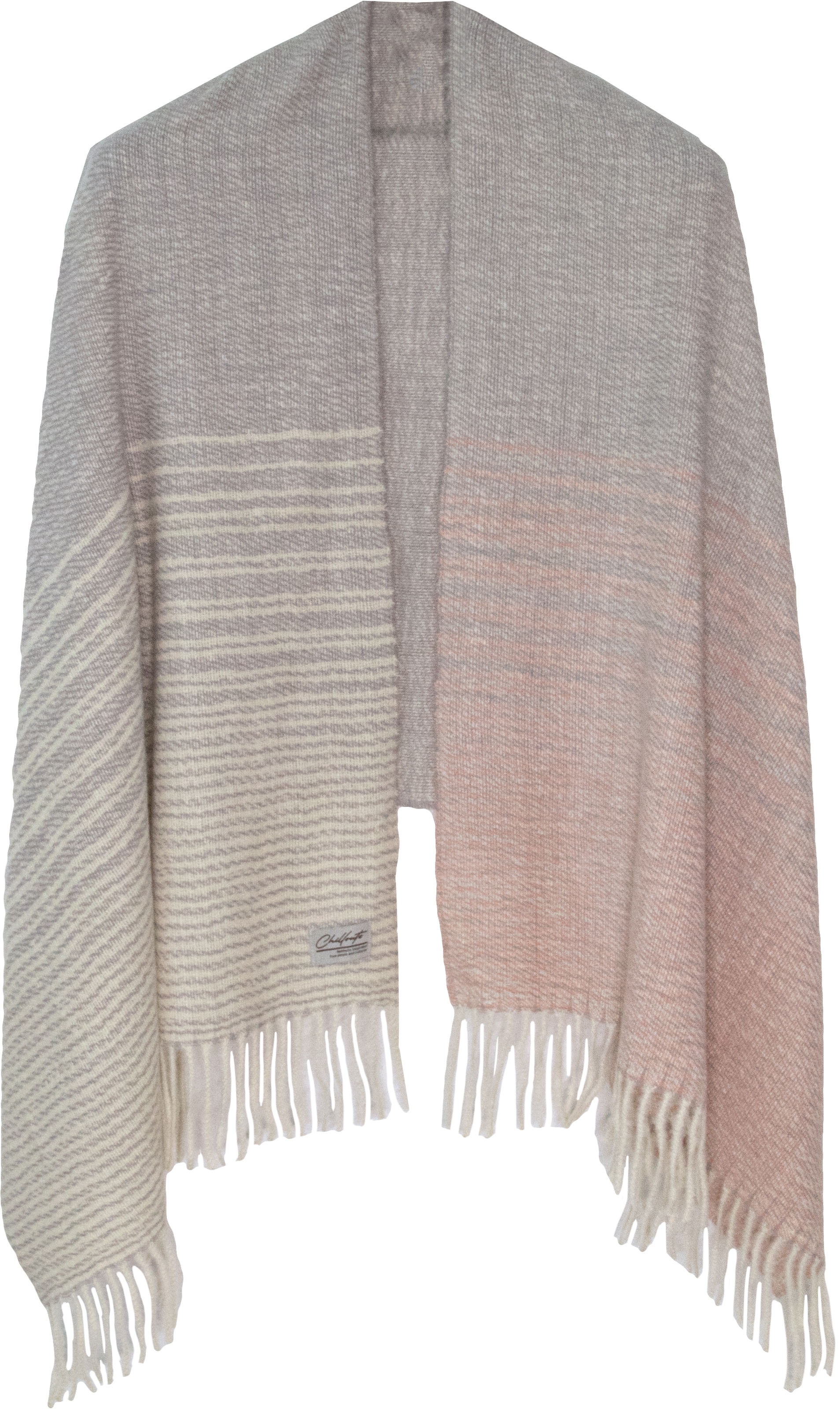 chillouts Strickschal "Gerti Scarf" Größe: 180 x 70 cm, vielseitig tragbar als Schal oder Stola