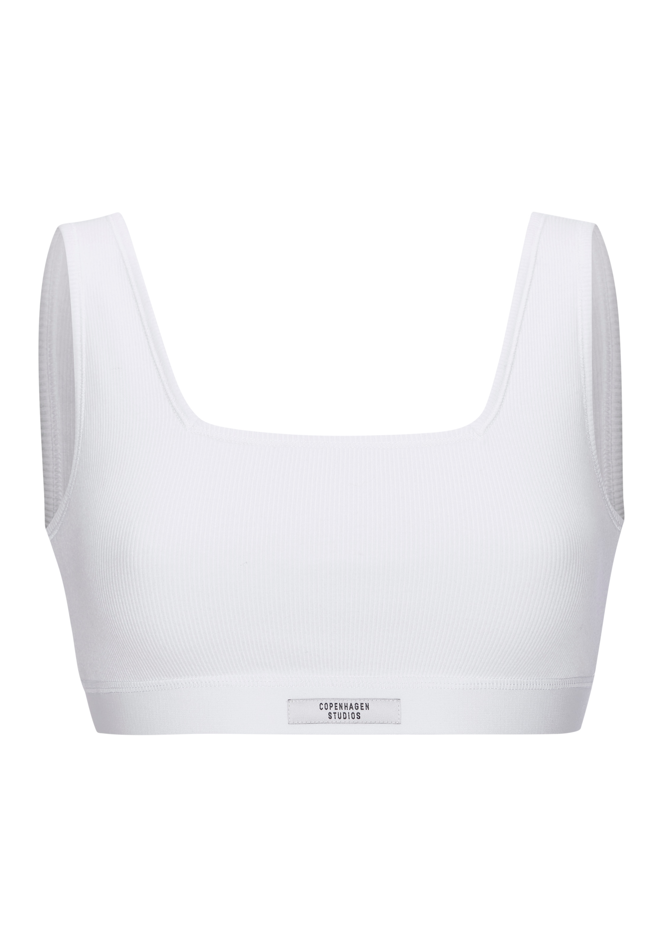 Copenhagen Studios Bustier, aus elastischer Baumwoll-Ripp-Qualität
