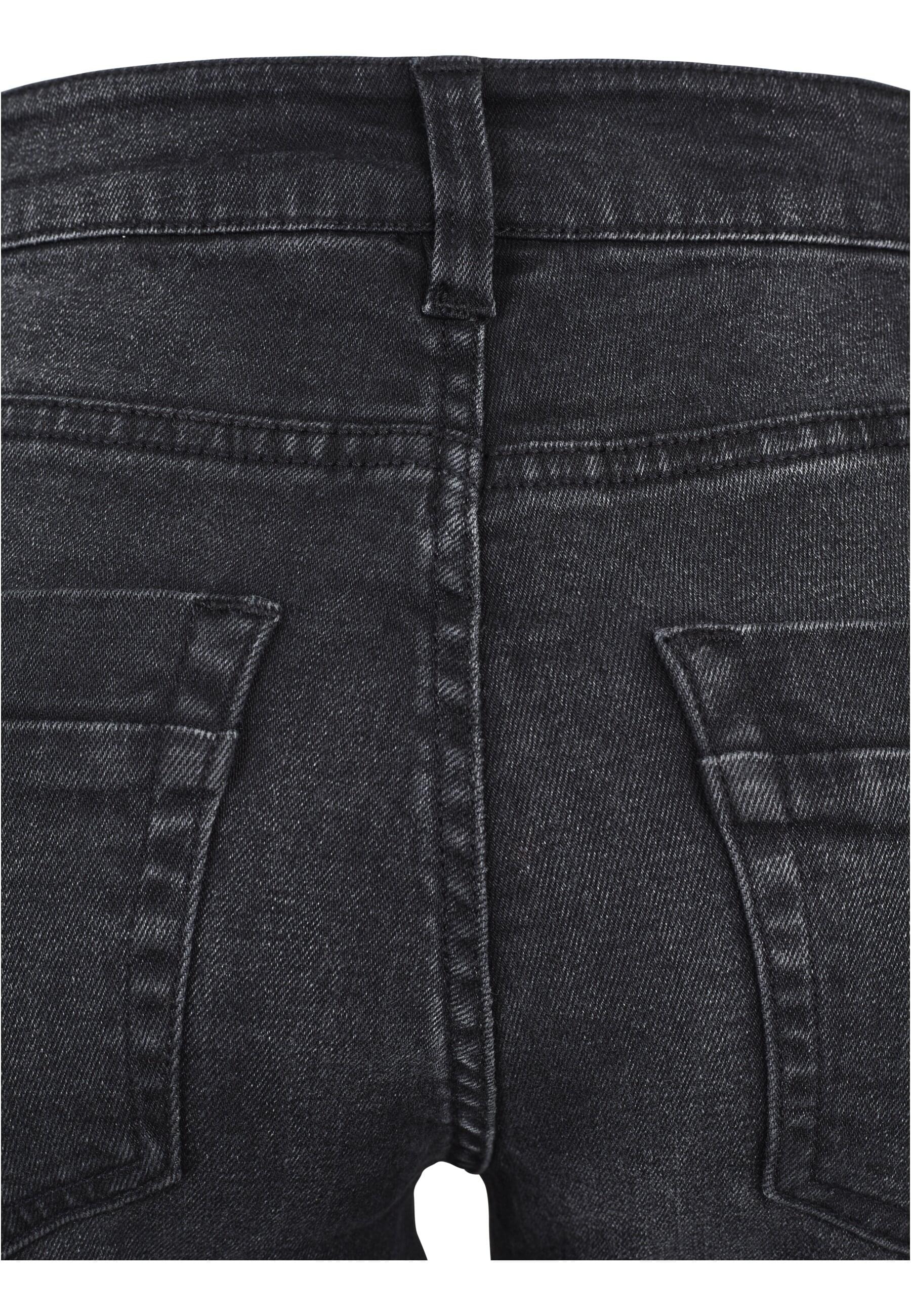 URBAN CLASSICS Bequeme Jeans »Urban Classics Damen Ladies Denim Lace Up Skinny Pants«, (1 tlg.)
