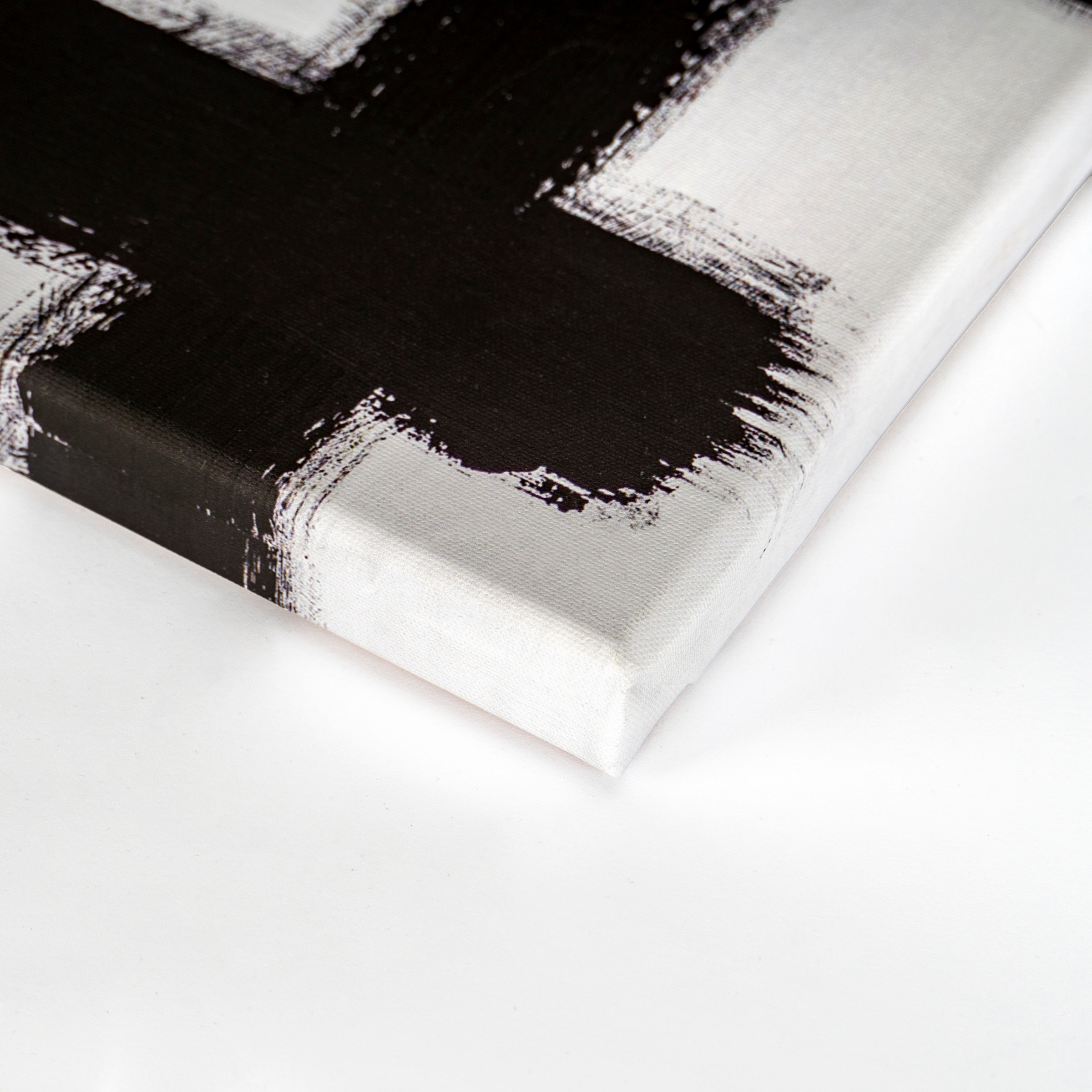 Thumbnail - queence Leinwandbild "The Dark" Abstrakt  Kunst  Modern 1 Stk. tlg. Akustikbild mit sehr guten Schallabsorptions-Eigensc...