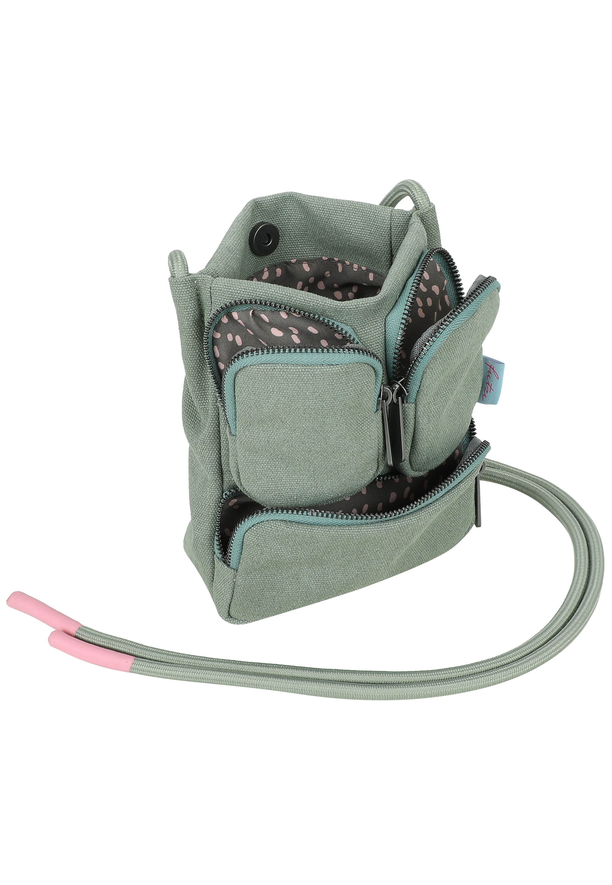 Fritzi aus Preußen Schultertasche »Donny Cross« mit zwei aufgesetzten Vordertaschen