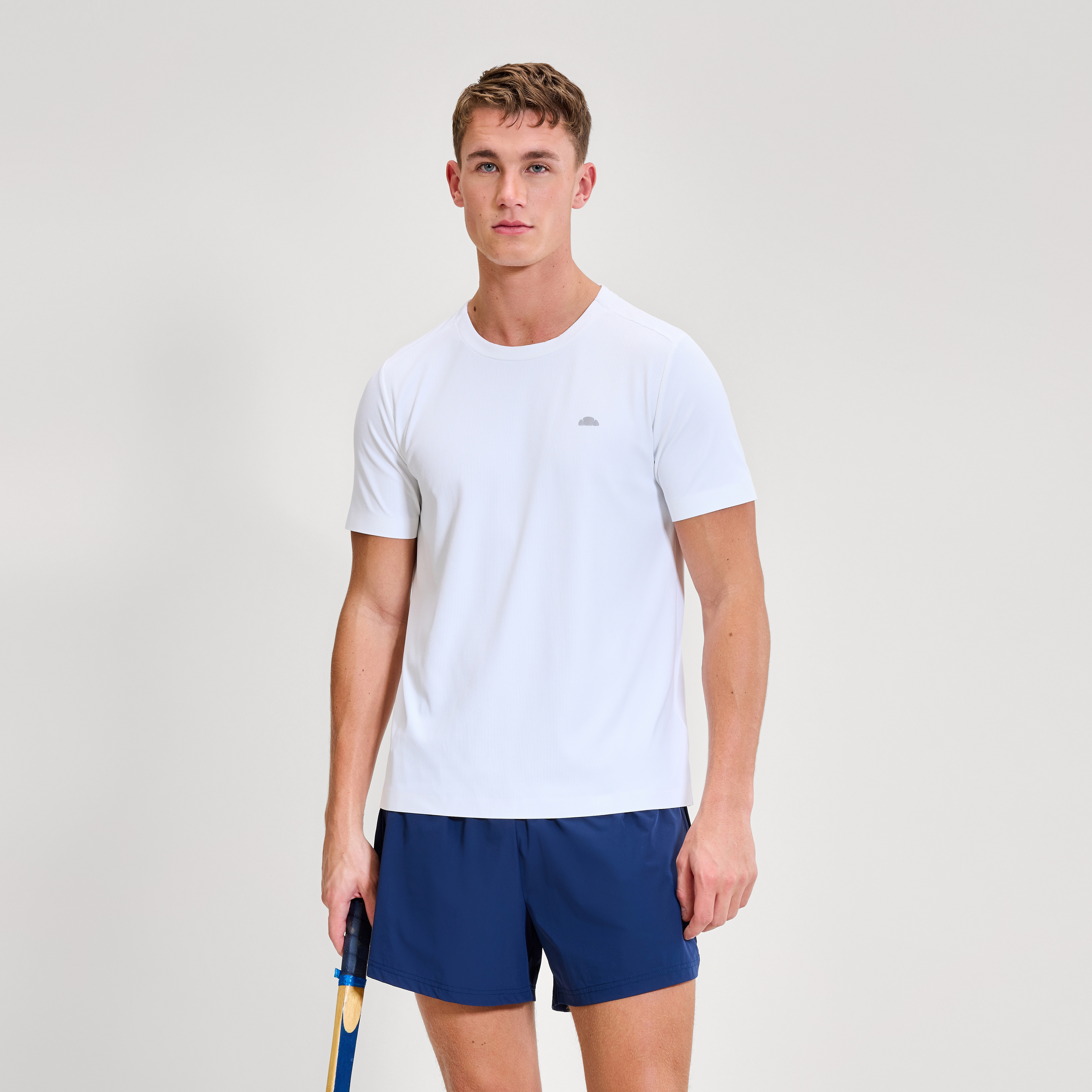 Ellesse Funktionsshirt "TELLER TEE" mit Rundhalsausschnitt, aus Polyamid und Elasthan, Kurzarm