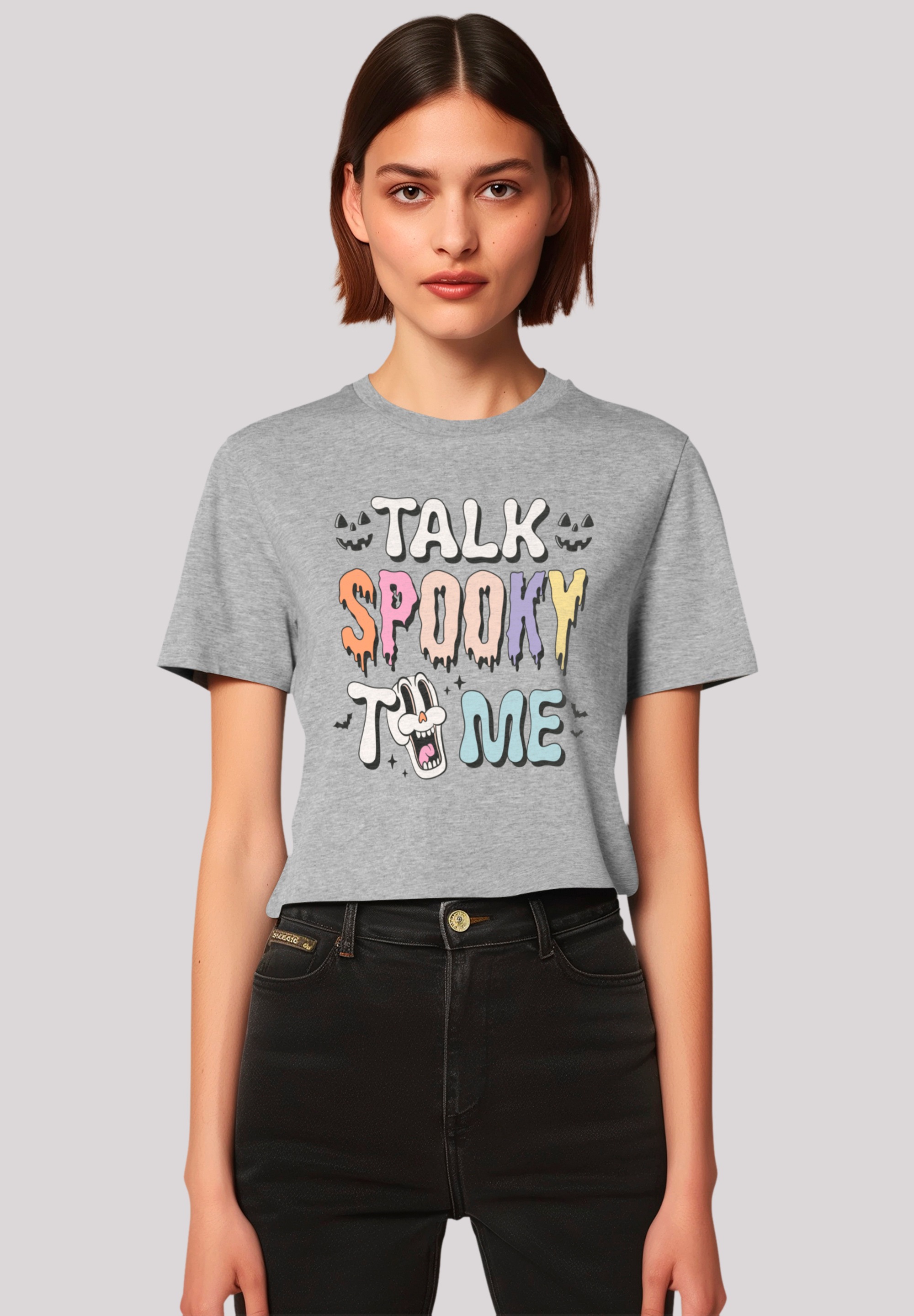F4NT4STIC Marškinėliai »Retro Halloween Talk Spo...