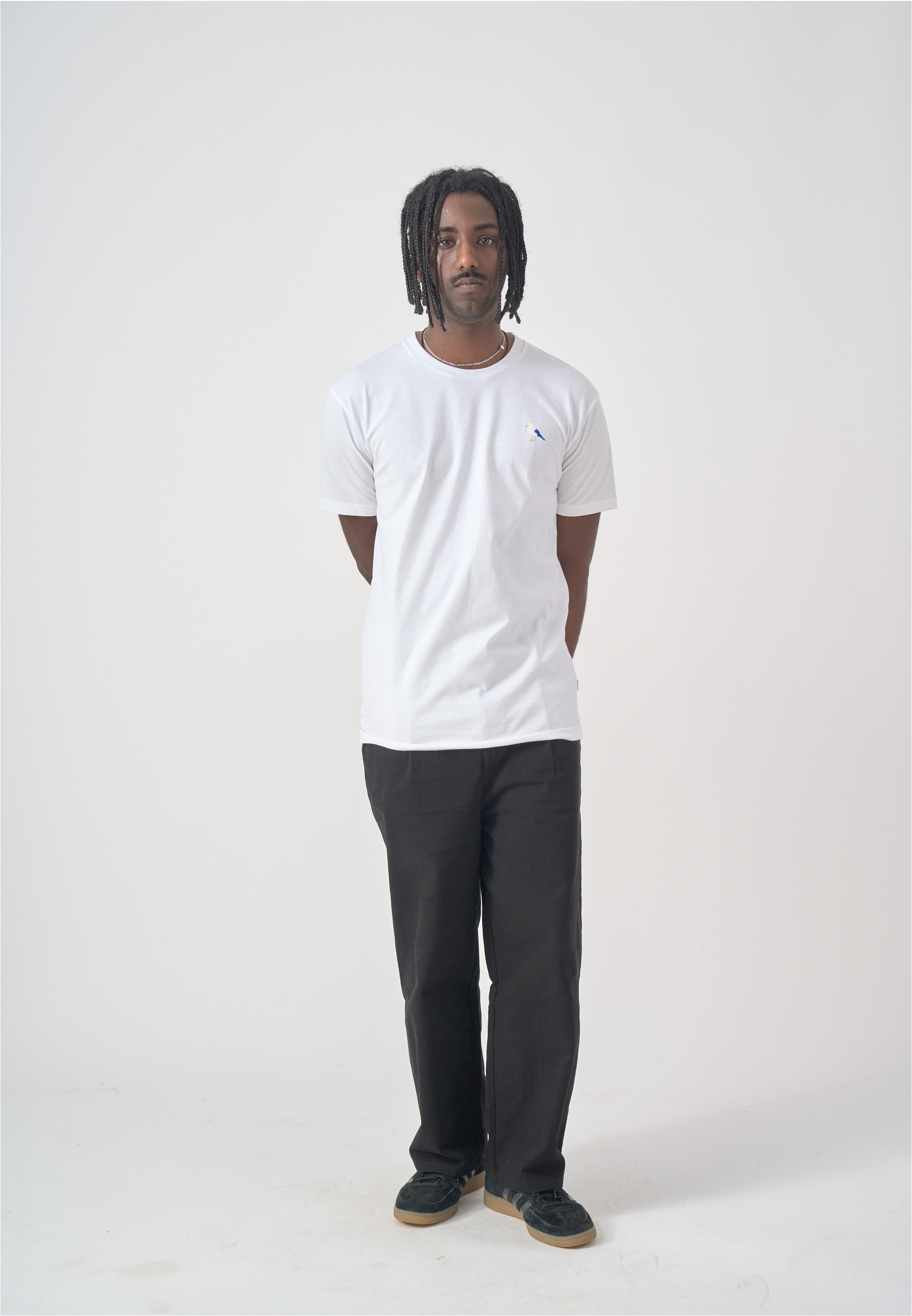 Cleptomanicx T-Shirt »Embro Gull«, (1 tlg.), mit Gull-Stickerei