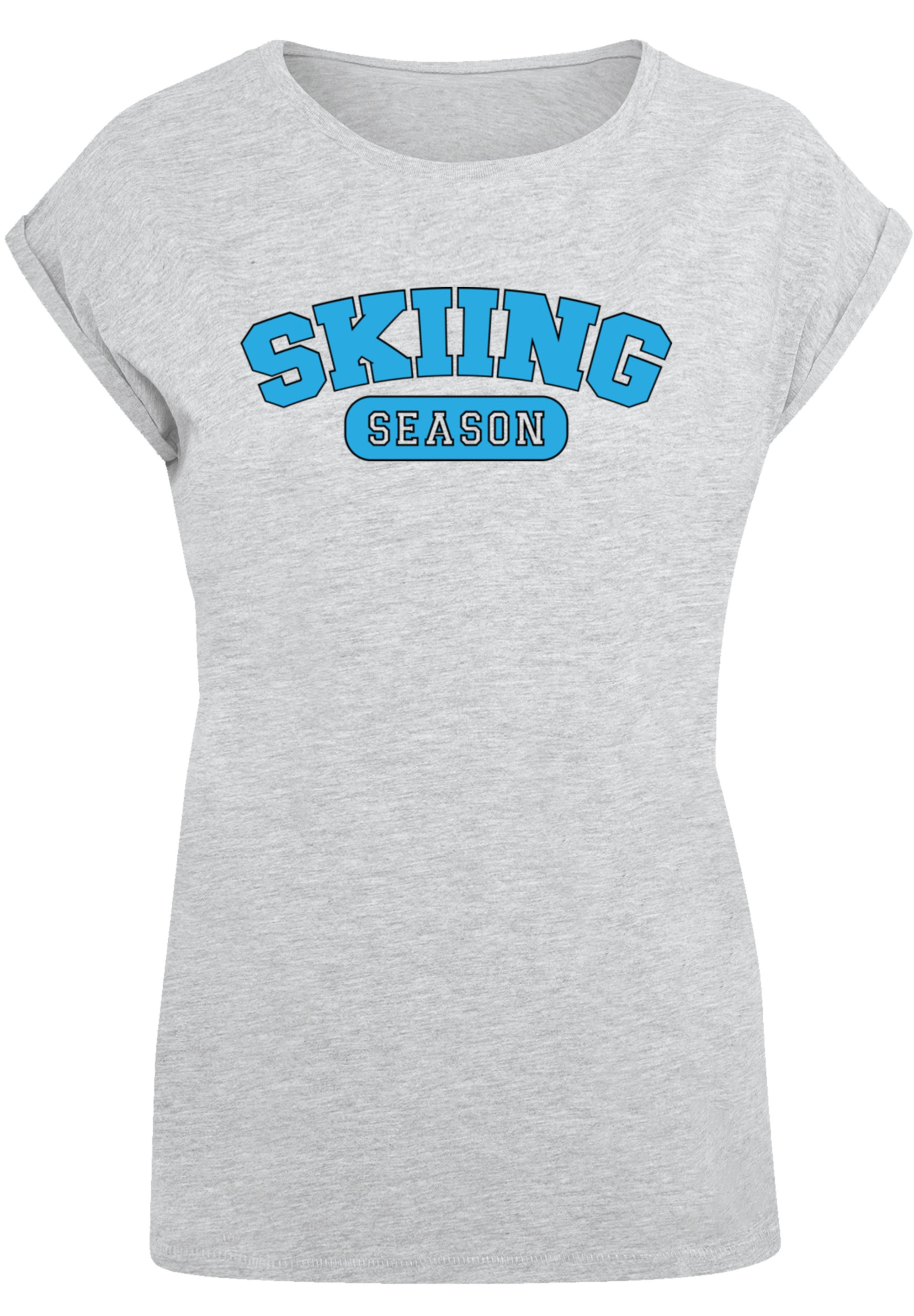 F4NT4STIC T-Shirt »Skiing Season Winter Sport«, Premium Qualität