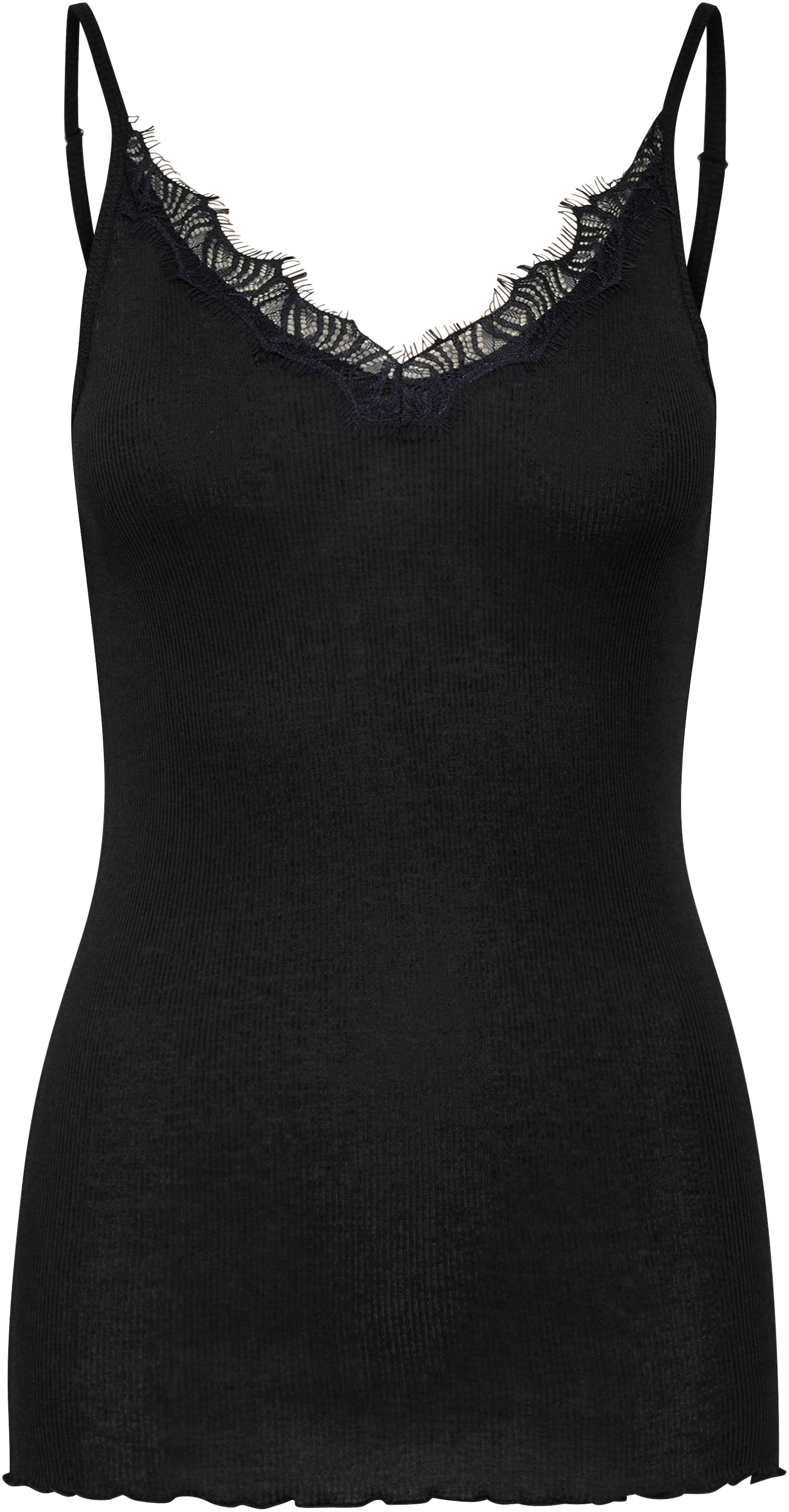 Saint Tropez Spaghettitop »SZ-MAYA STRAP TOP«, mit Seidenanteil