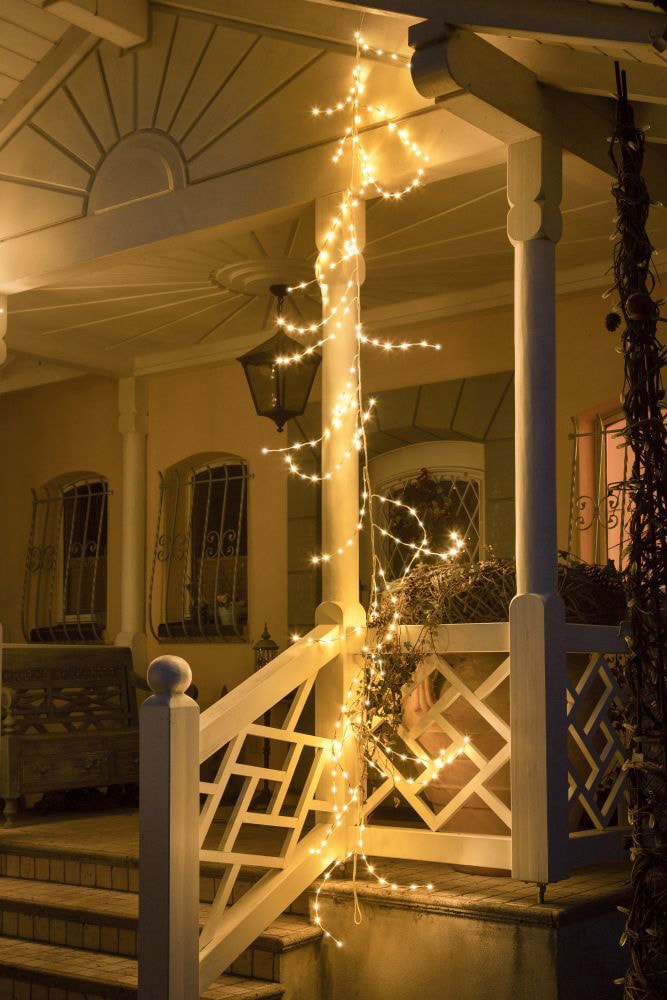 KONSTSMIDE LED-Lichterkette »Weihnachtsdeko als 240 weiße BAUR Dioden warm | weiß, Lichterkranz/Lichtergirlande, bestellen variabel aussen«