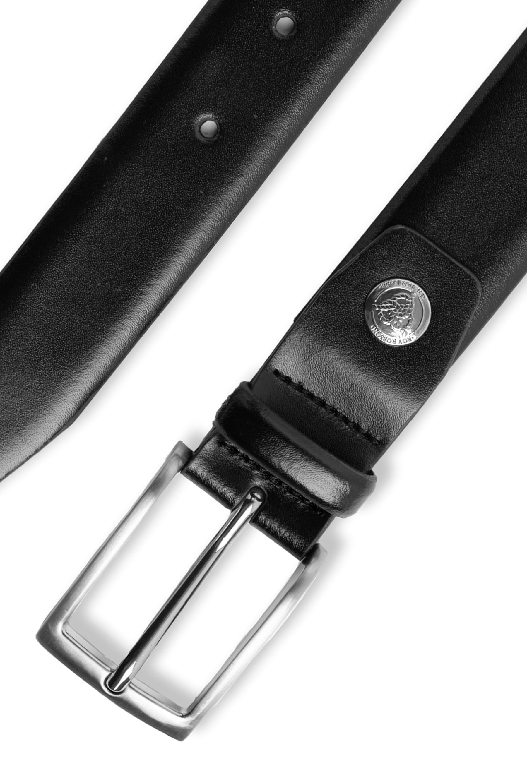Roy Robson Ledergürtel »Eleganter Business Ledergürtel«, mit modernem Design