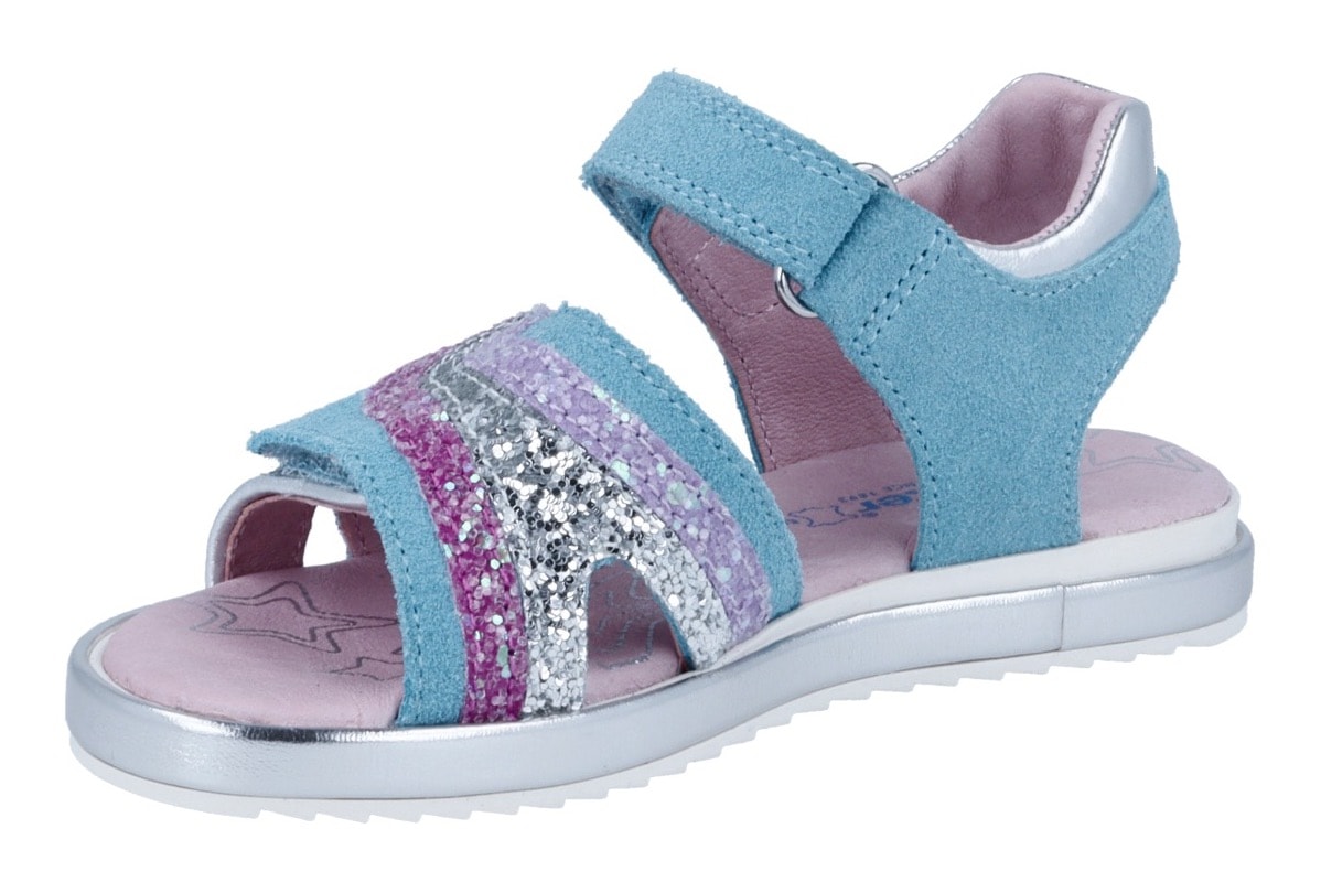 Richter Sandale "Romea" Klettschuh, Riemchensandale, Größenschablone zum Download, mit WMS
