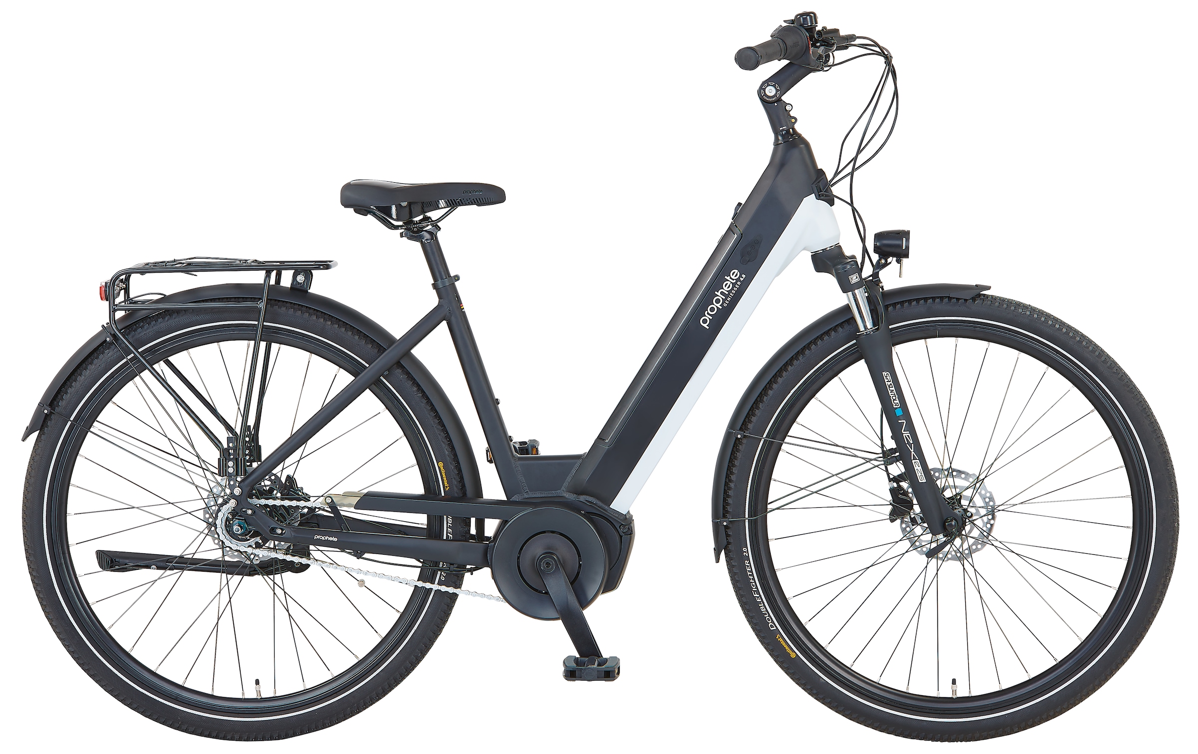 Prophete "Geniesser 4.8" 7 Gang Shimano Nexus Schaltwerk Nabenschaltung Mittelmotor 250 W Pedelec, 10 Jahre Garantie auf den Rahmen