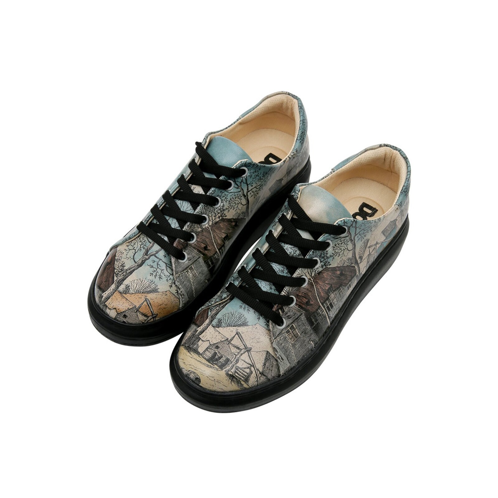 DOGO Plateausneaker "Myra Low-Top Sneaker Back In Town Damen Sneaker", Vega günstig online kaufen
