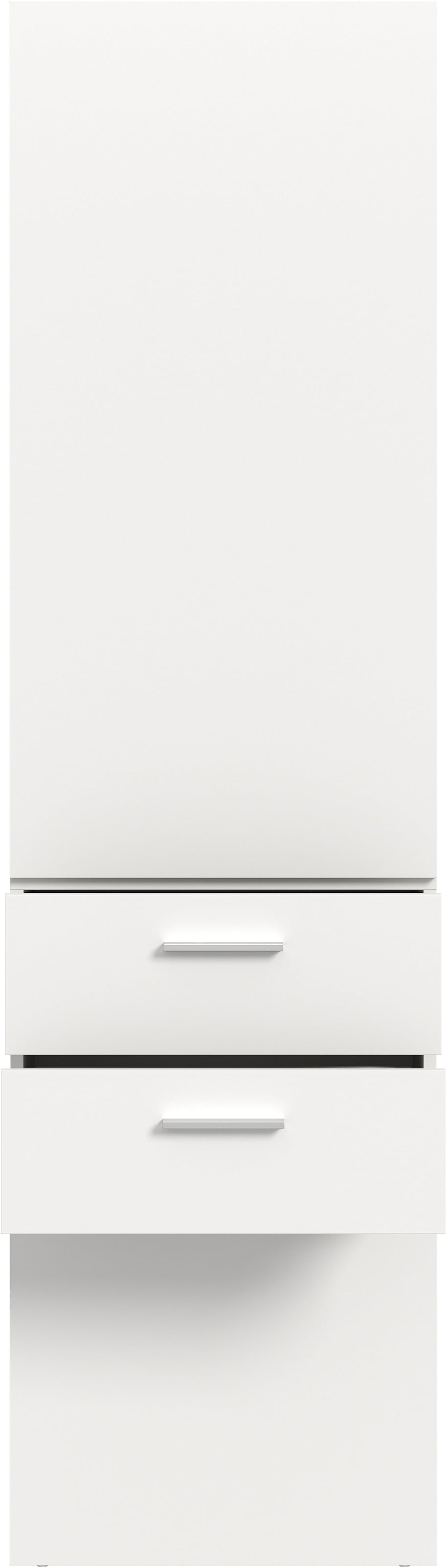 INOSIGN Garderobenpaneel, (1 St.), Lumo, Gardeobenpaneel Höhe 190 cm, 2 Schubkästen, platzsparend, Flur
