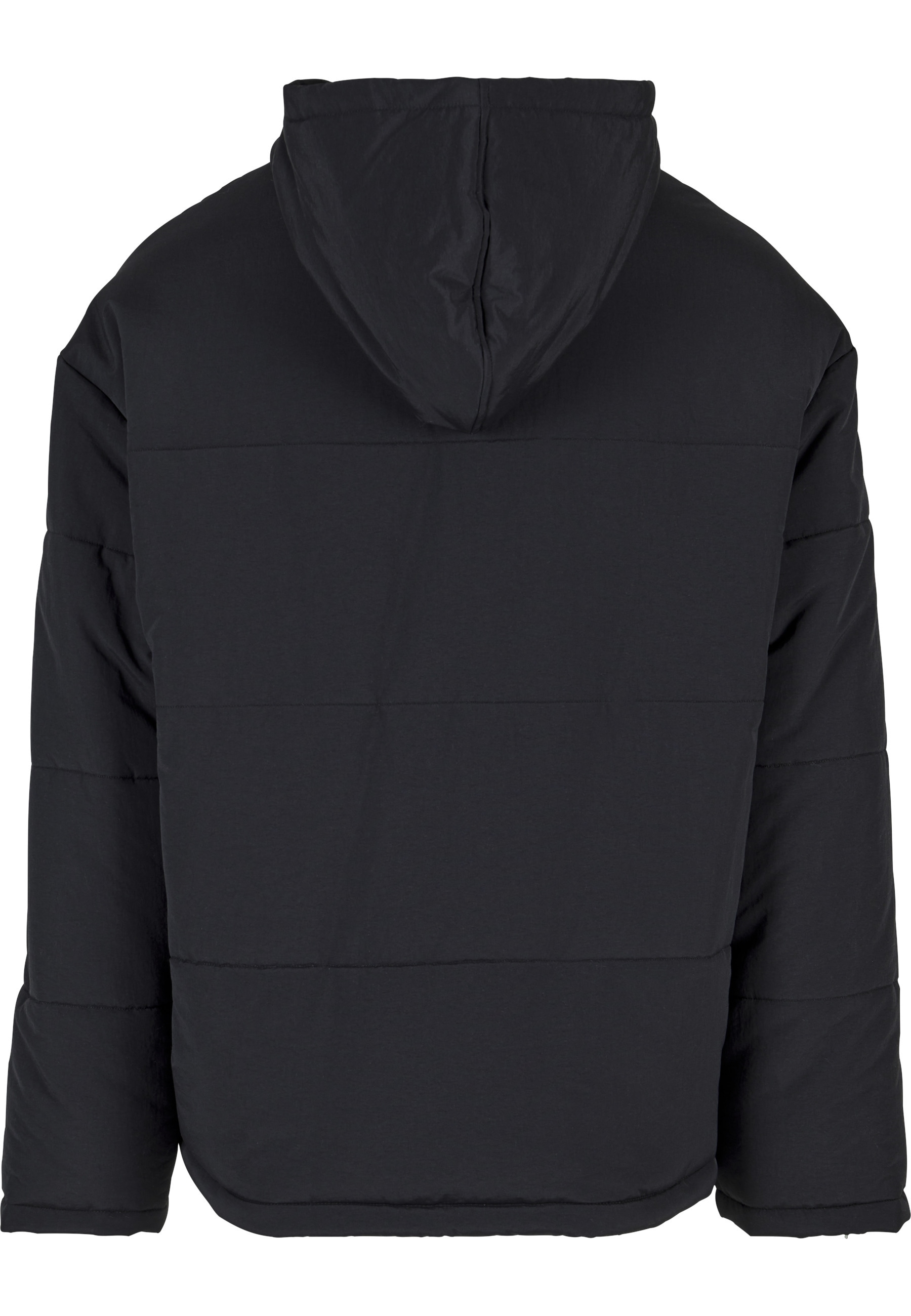 URBAN CLASSICS Allwetterjacke »Urban Classics Herren Hooded Block Puffer Jacket« 1 Stk. tlg. mit Kapuze
