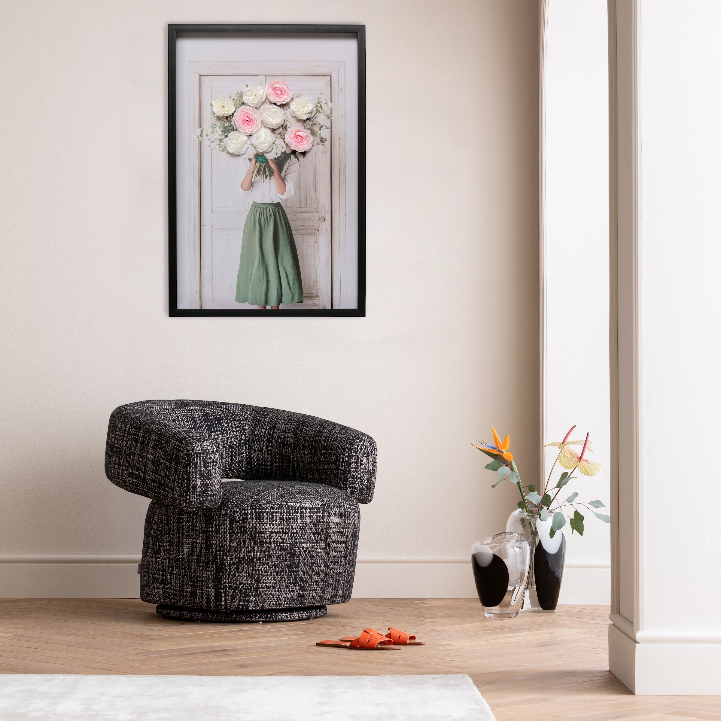Kare Design Leinwandbild »Flower Bouquet 64x94cm« 1, 