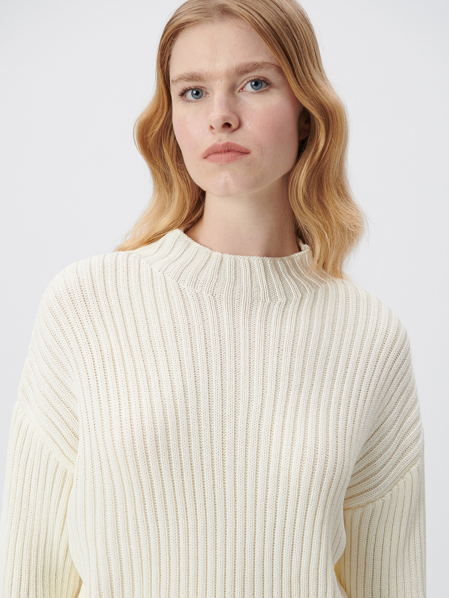 Mavi Stehkragenpullover »HIGH NECK SWEATER«, Strickpullover