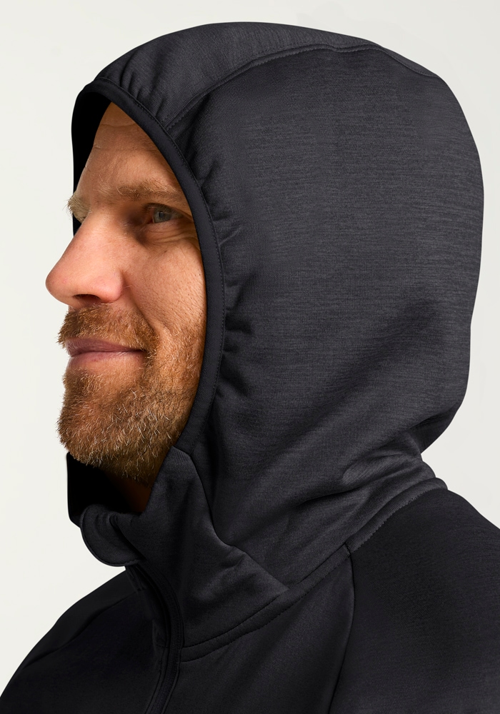 Jack Wolfskin Fleecejacke »PEAK DISTRICT HOODED FZ M«, mit Kapuze