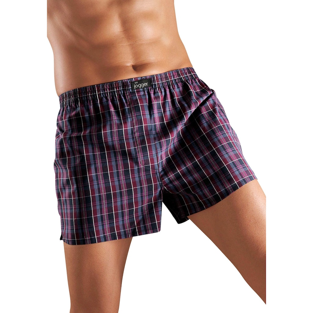 le jogger® Webboxer, (Packung, 3 St.)