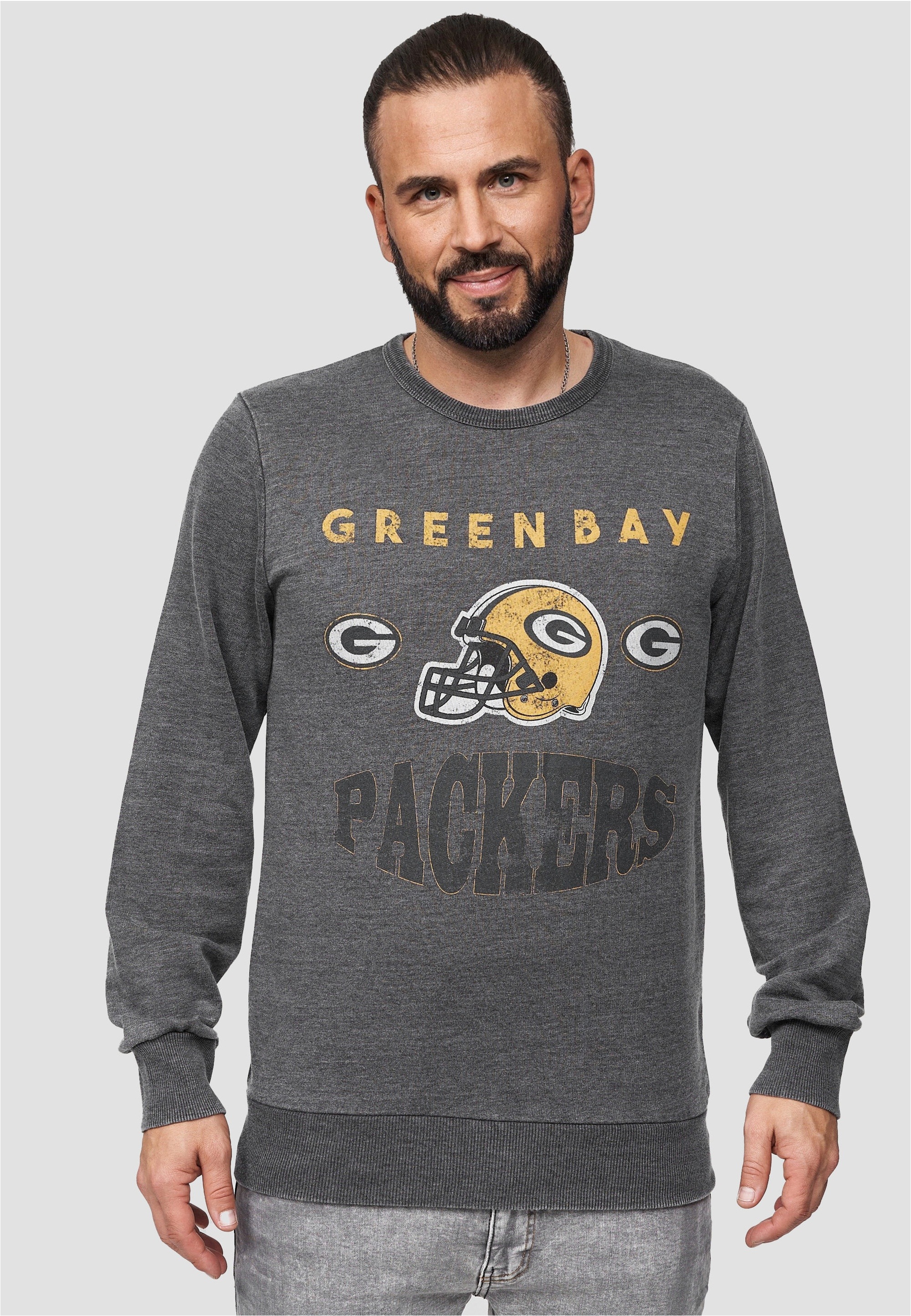 Recovered Sweatshirt "Green Bay Packers", für alle Green Bay Packers-Fans günstig online kaufen