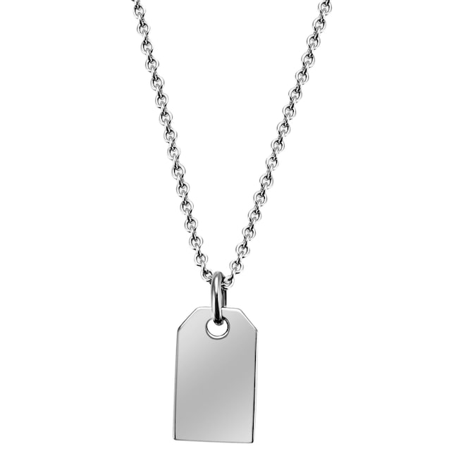 Firetti Kette mit Anhänger »Schmuck Geschenk Silber 925 Halsschmuck  Halskette Ankerkette Platte«, zu Kleid, Shirt, Jeans, Sneaker! Anlass  Geburtstag Weihnachten online kaufen | BAUR