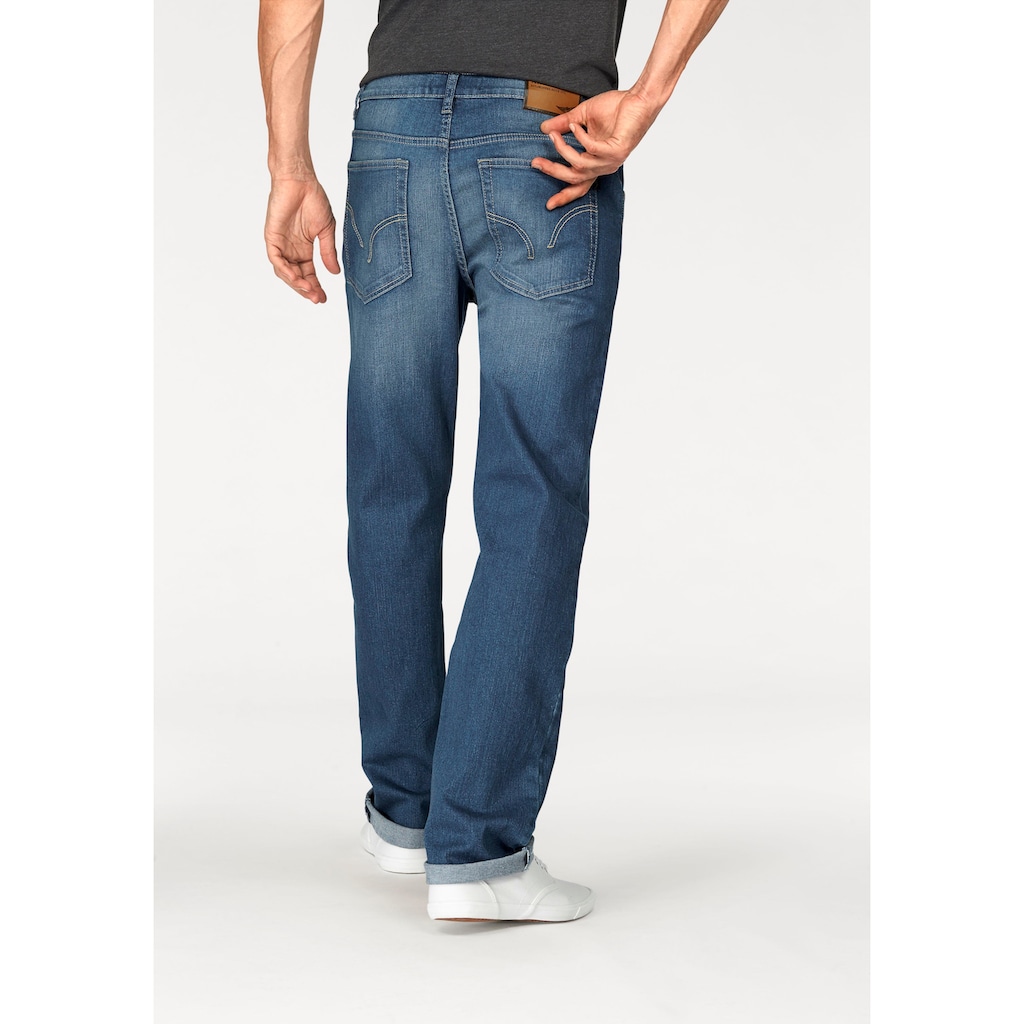 Arizona Stretch-Jeans »Willis«, (Packung, 2 tlg.), Straight Fit