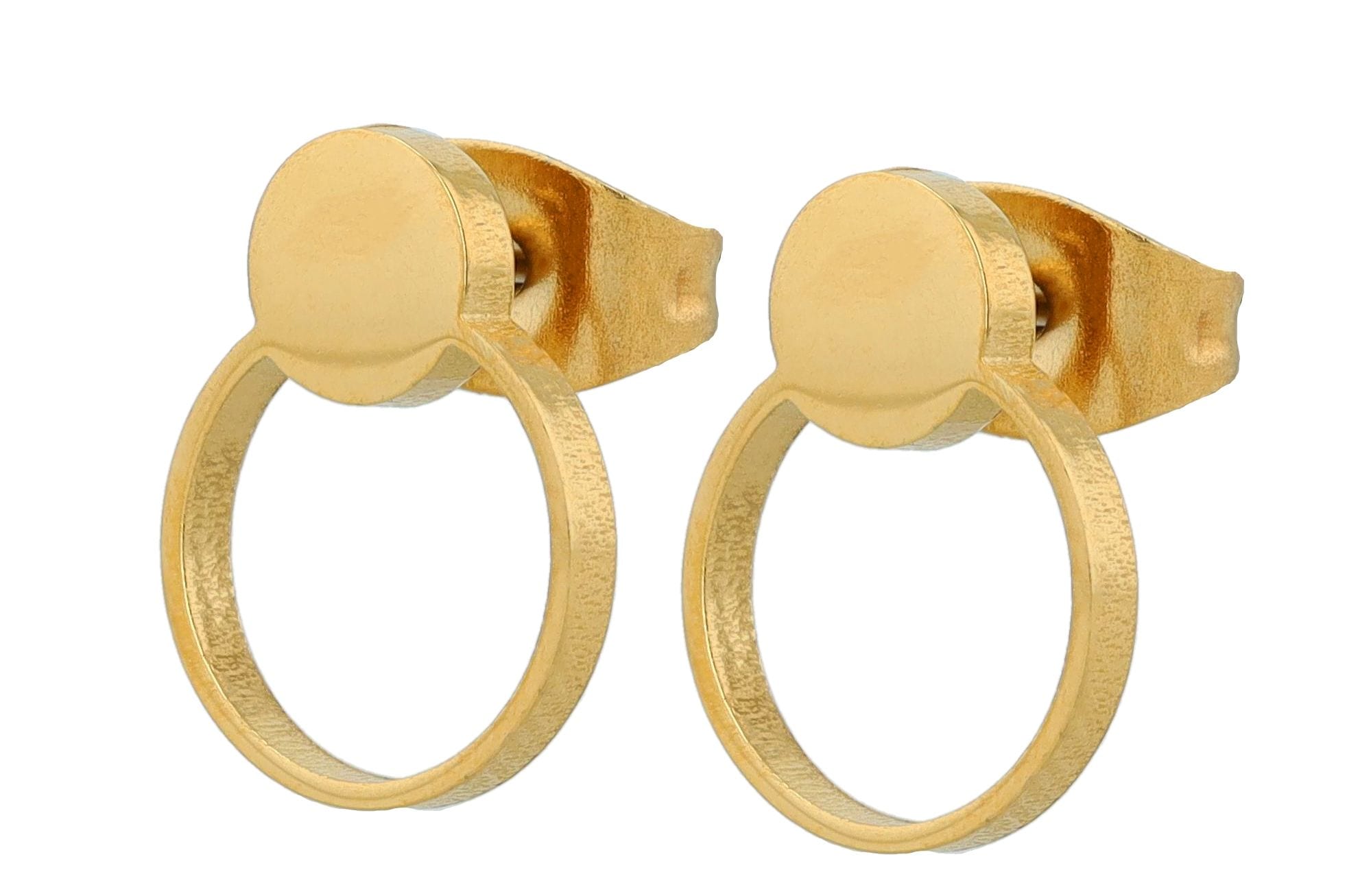 Adelia´s Paar Ohrhänger "Damen Ohrringe – Ohrstecker aus Edelstahl" Eine sc günstig online kaufen