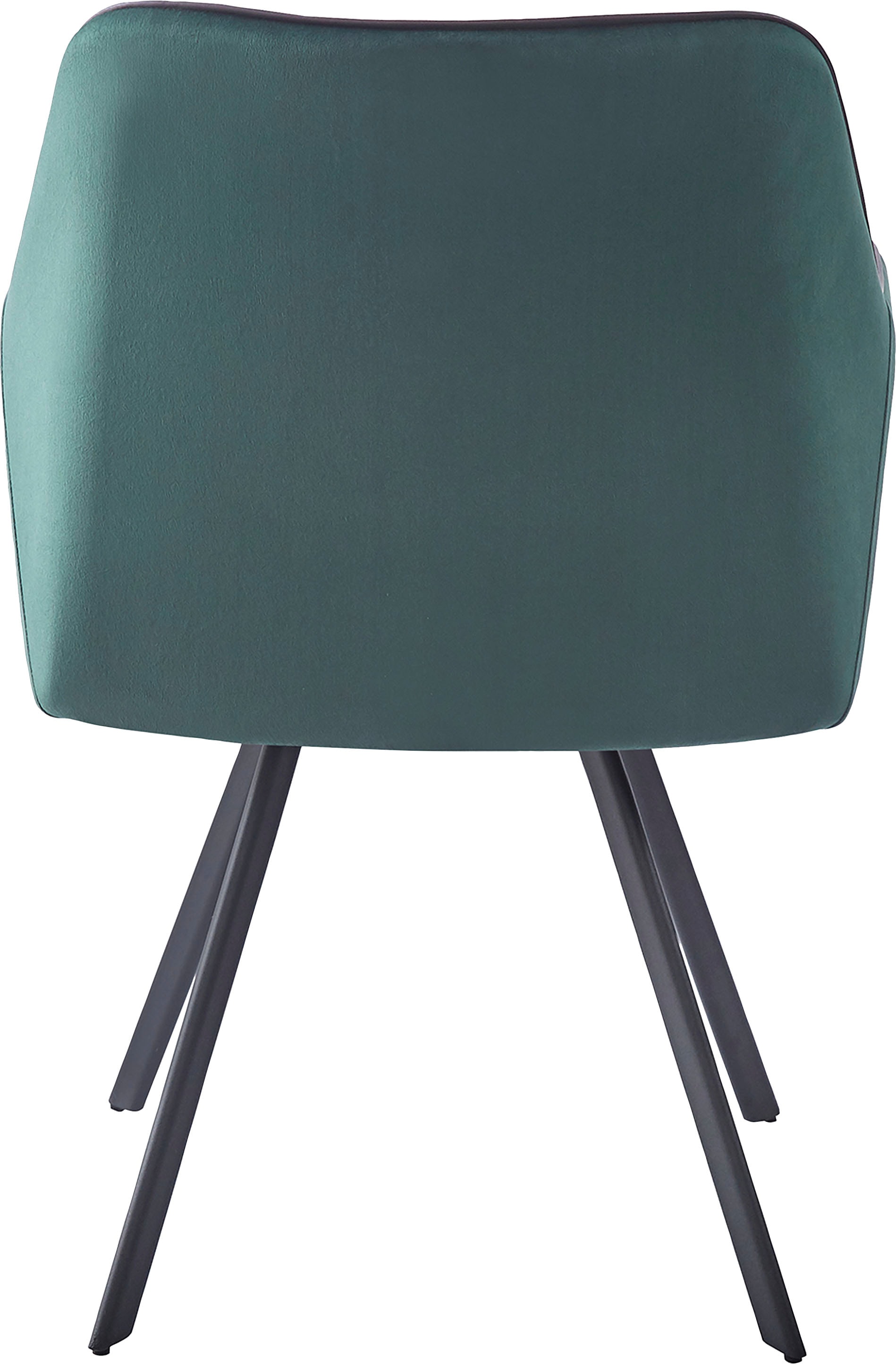 Kayoom Polsterstuhl »Stuhl Amber 125«, 1 St., aus Samt