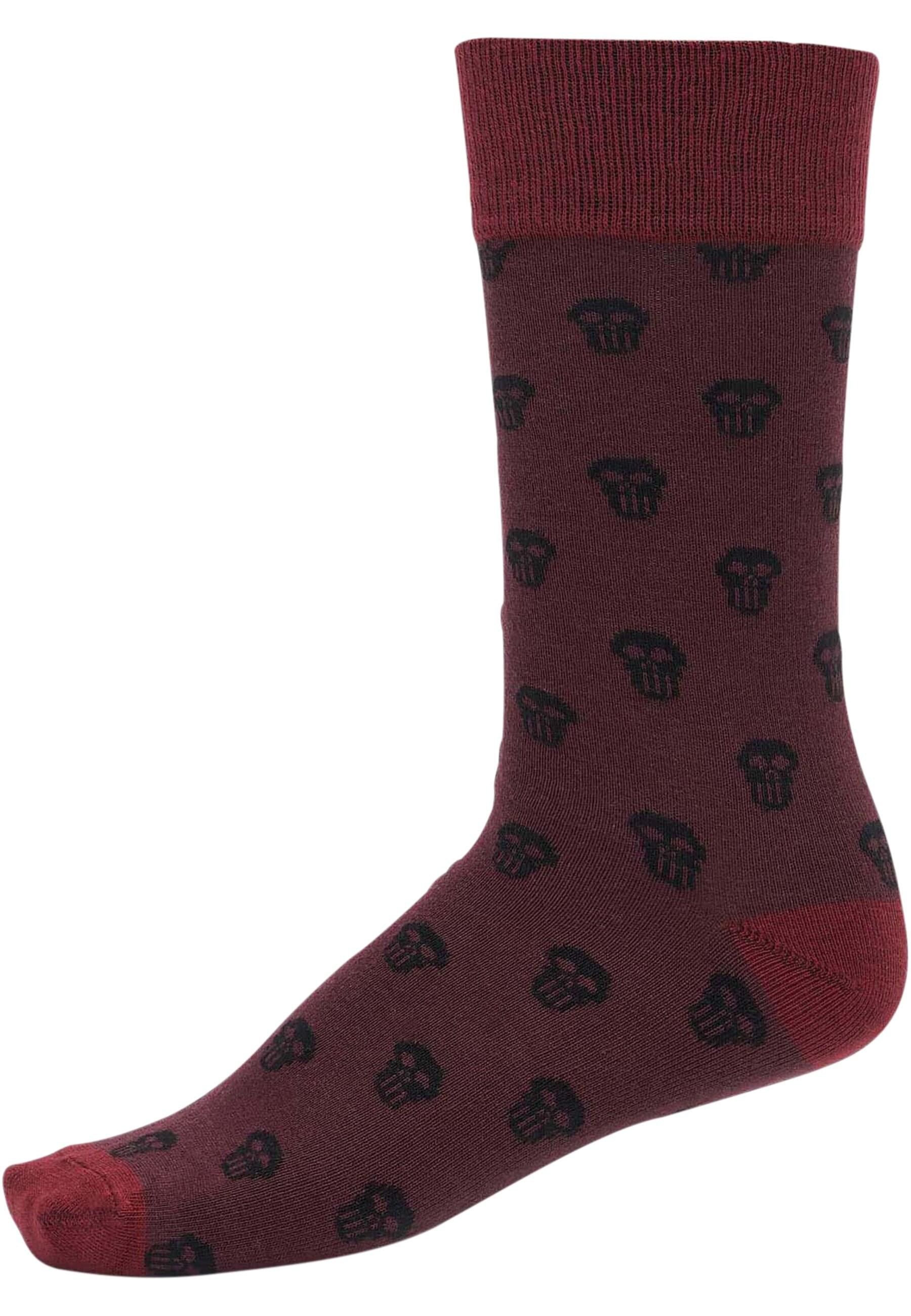 URBAN CLASSICS Basicsocken »Urban Classics Unisex Skull Allover 2-Pack«, (1 Paar)