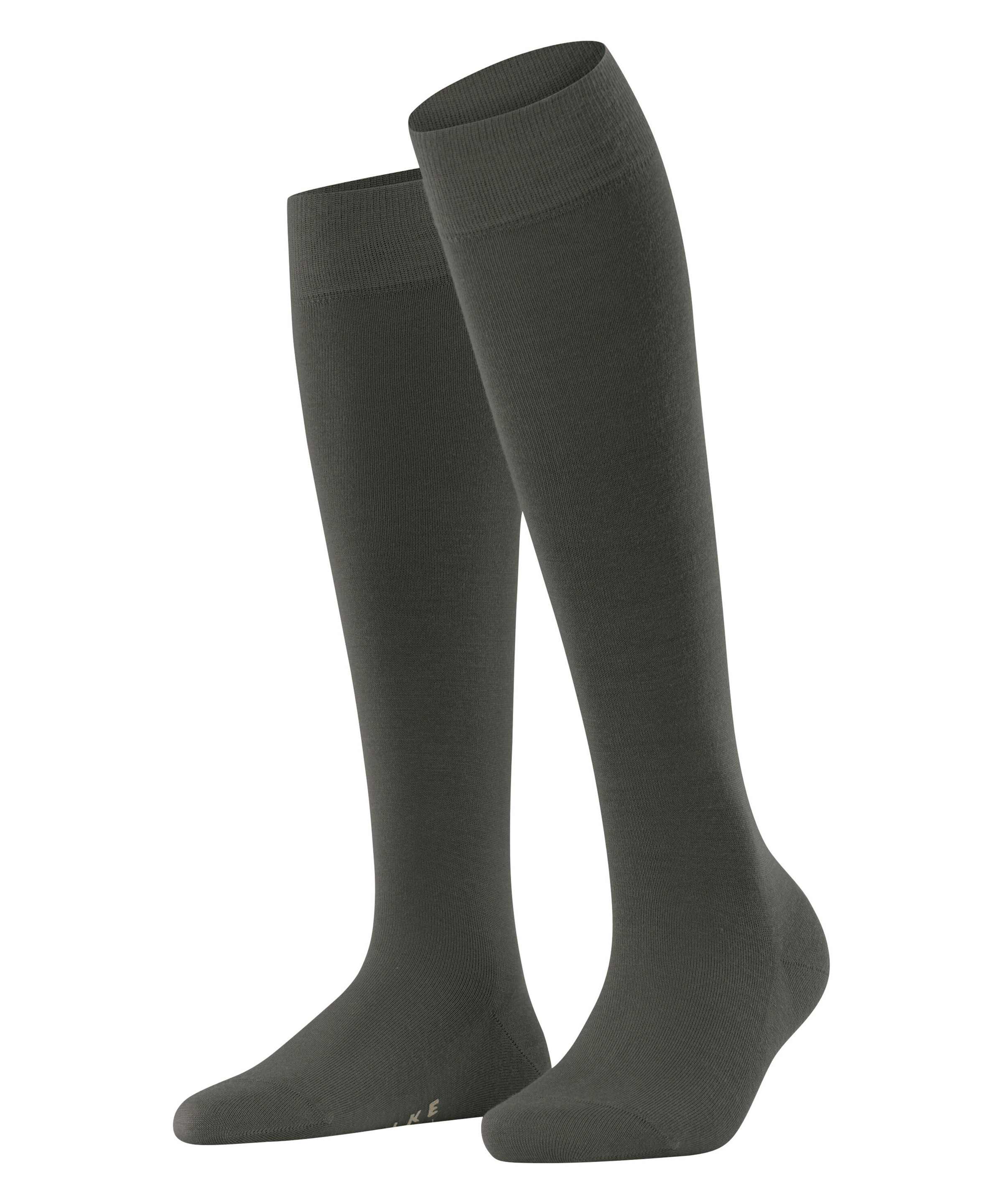 FALKE Kniestrümpfe "Softmerino" mit feinem Maschenbild, atmungsaktiv, temperaturausgleichend