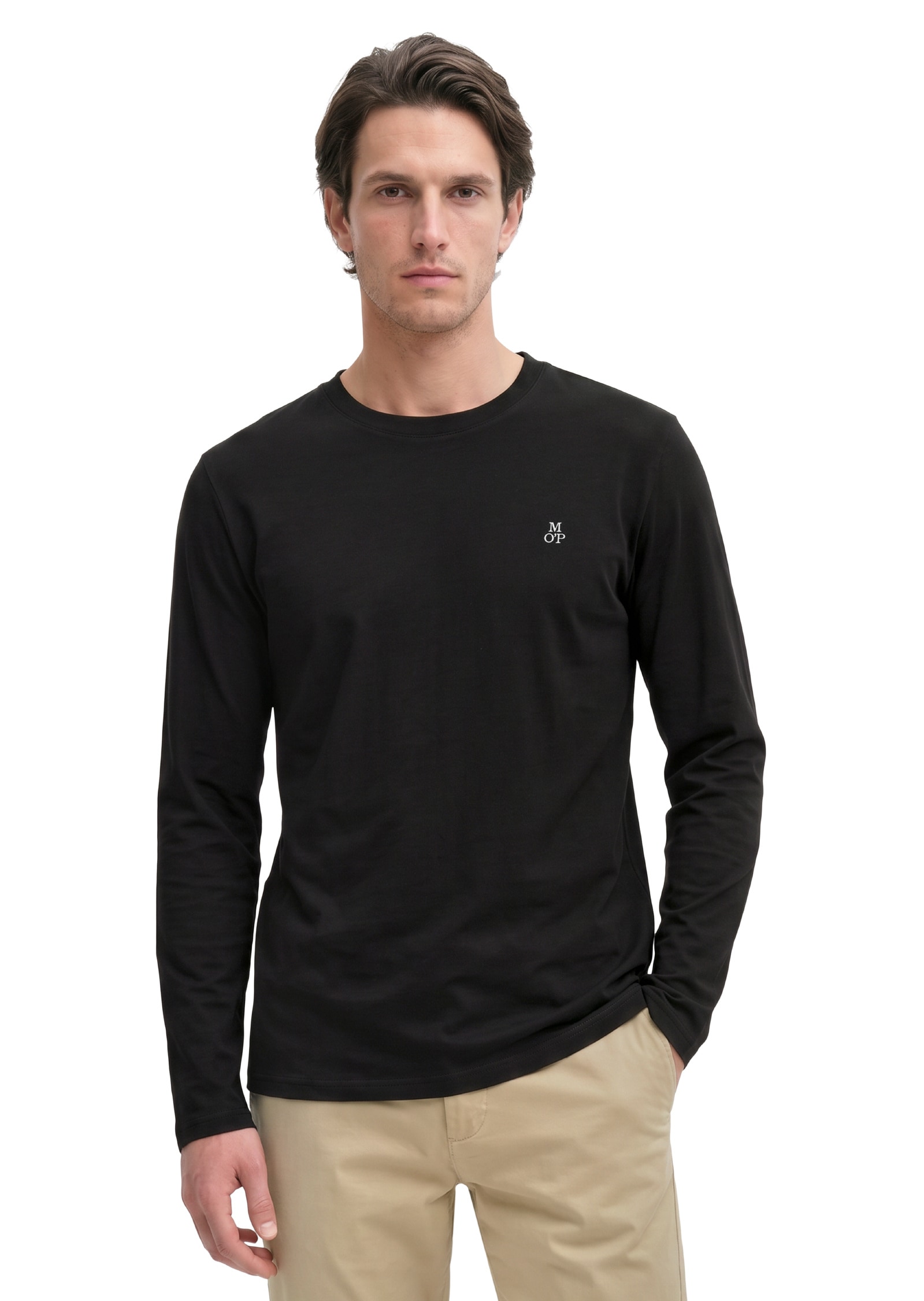 Marc OPolo Langarmshirt "aus reiner Bio-Baumwolle"