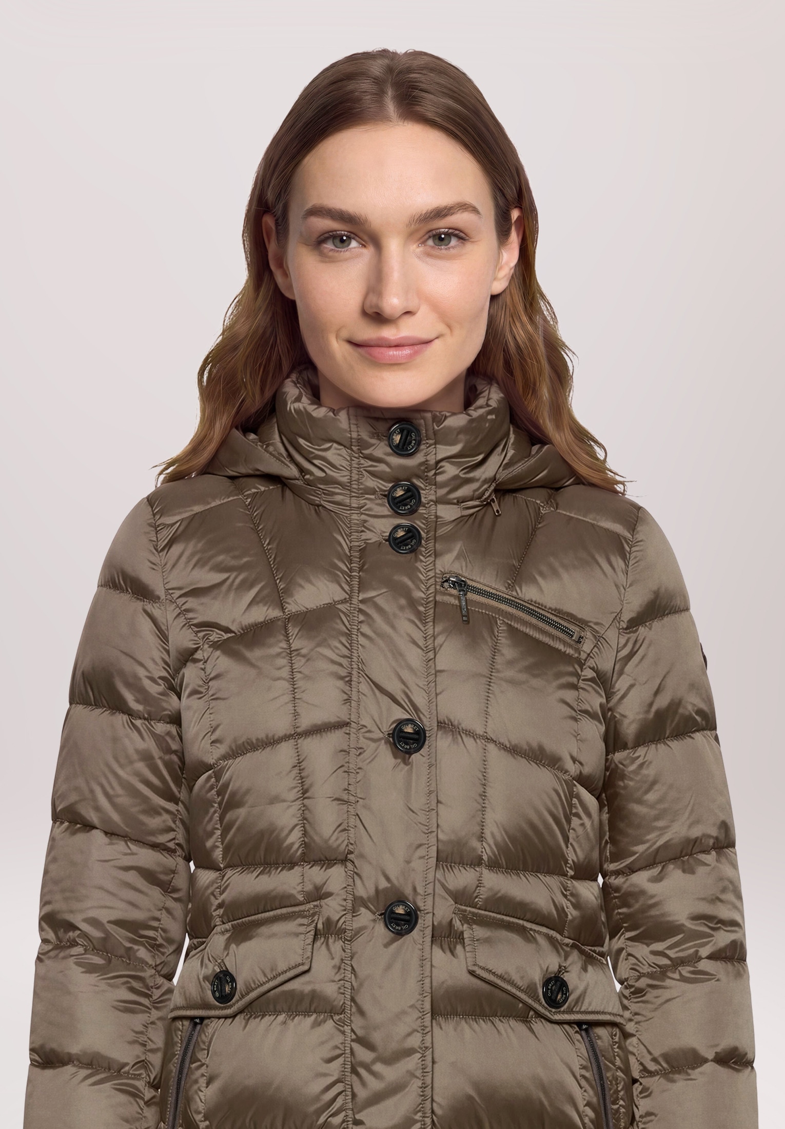 Gil Bret Winterjacke »Damen mit abnehmbarer Kapuze« mit Kapuze