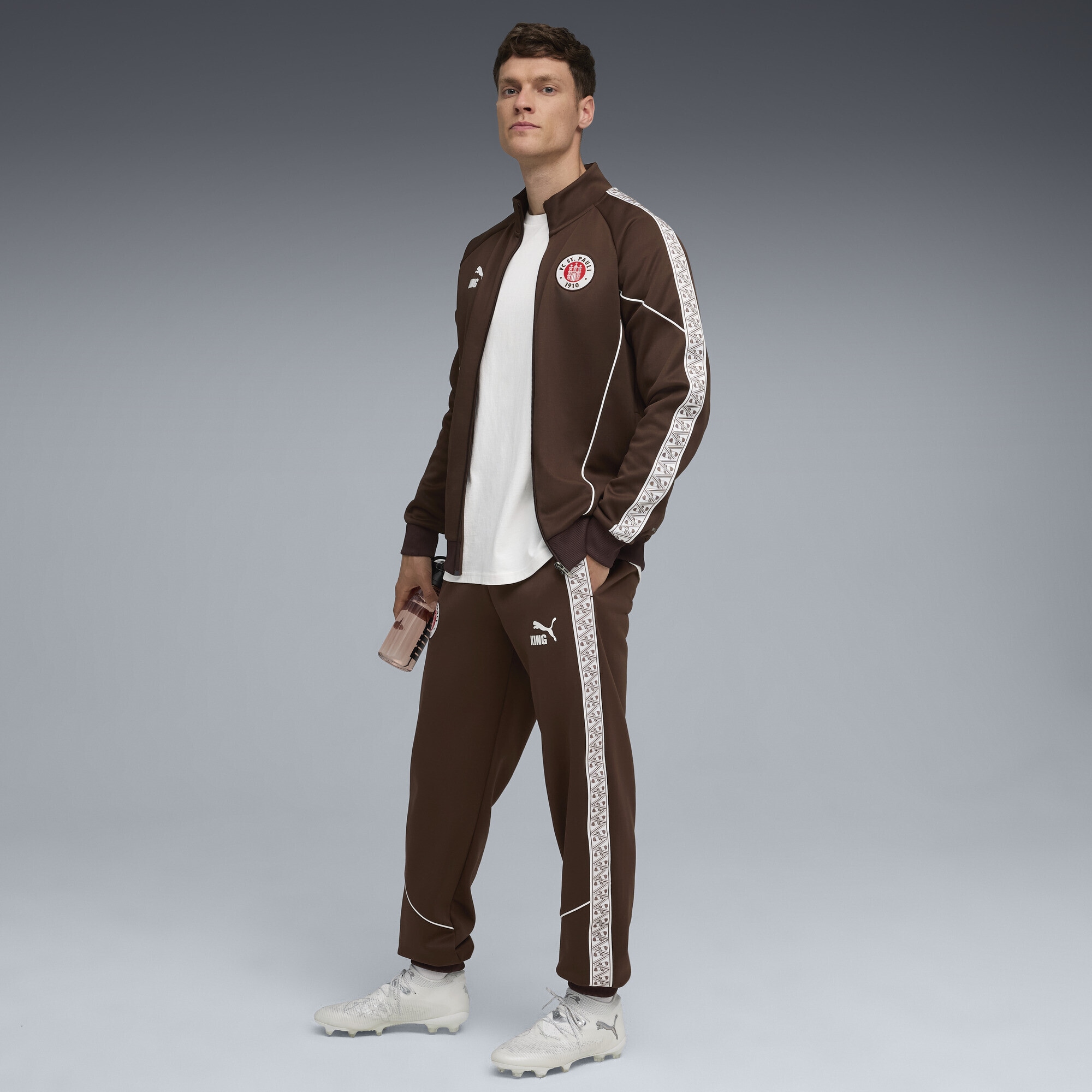 PUMA Sweatjacke »FC St. Pauli KING Anthem Jacke Herren«